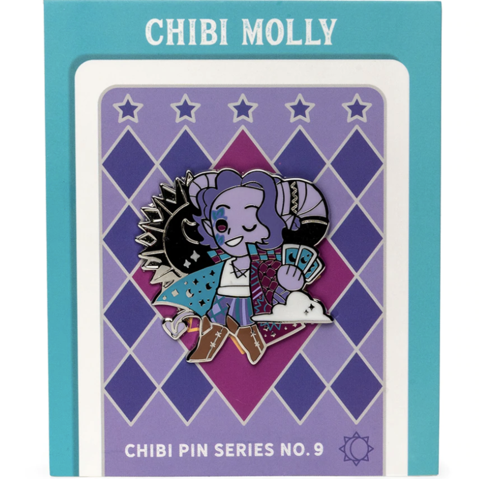 Critical Role Chibi Pin No. 9 - Mollymauk Tealeaf