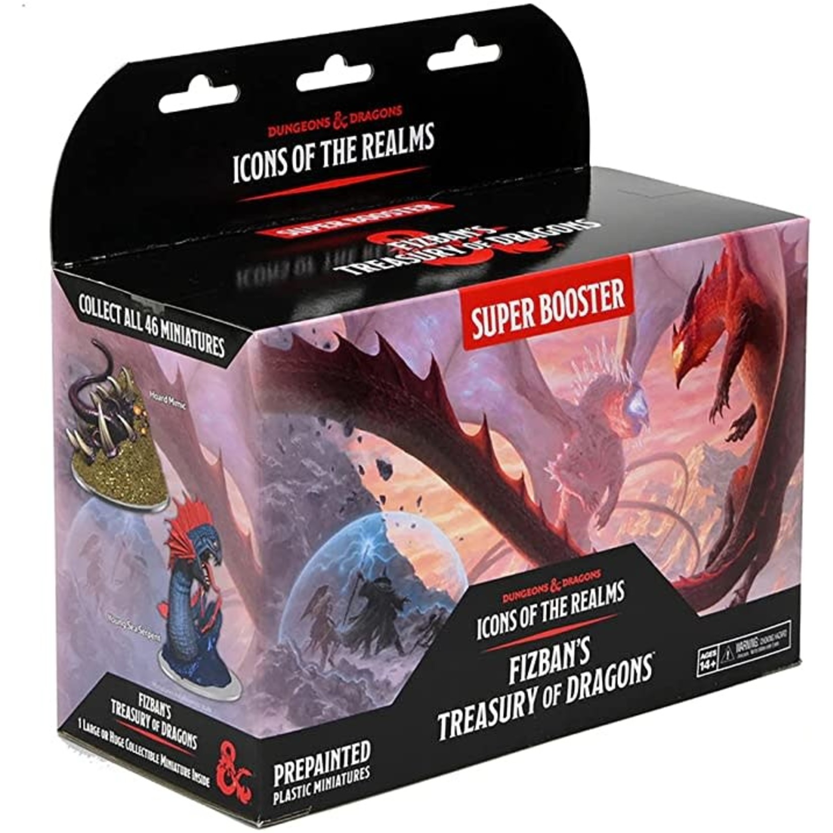 Wizards of the Coast D&D Icons of the Realms SUPER BOOSTER Fizban's Treasury of Dragons Booster Pack
