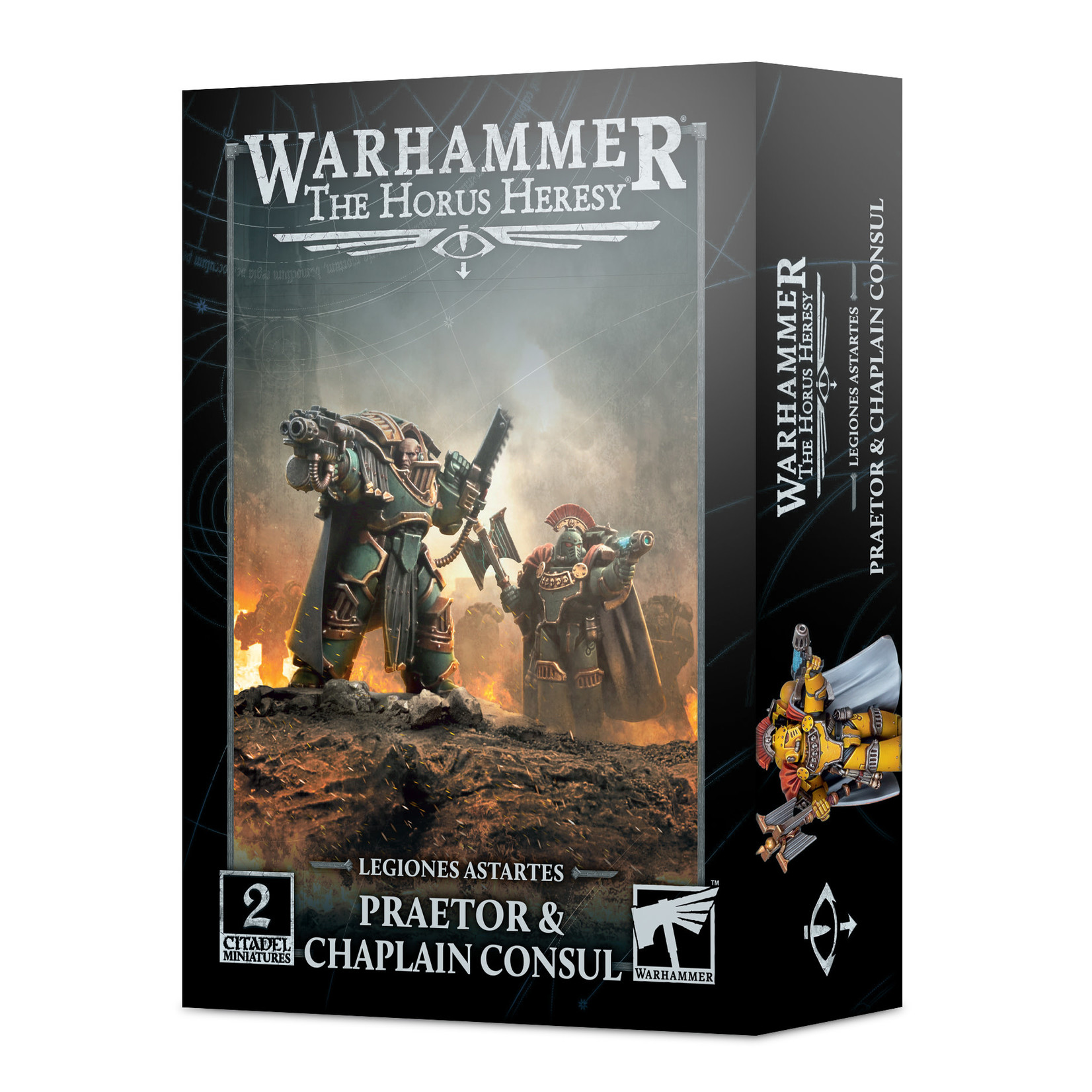 Games Workshop LA Praetor and Chaplain Consul (HH)