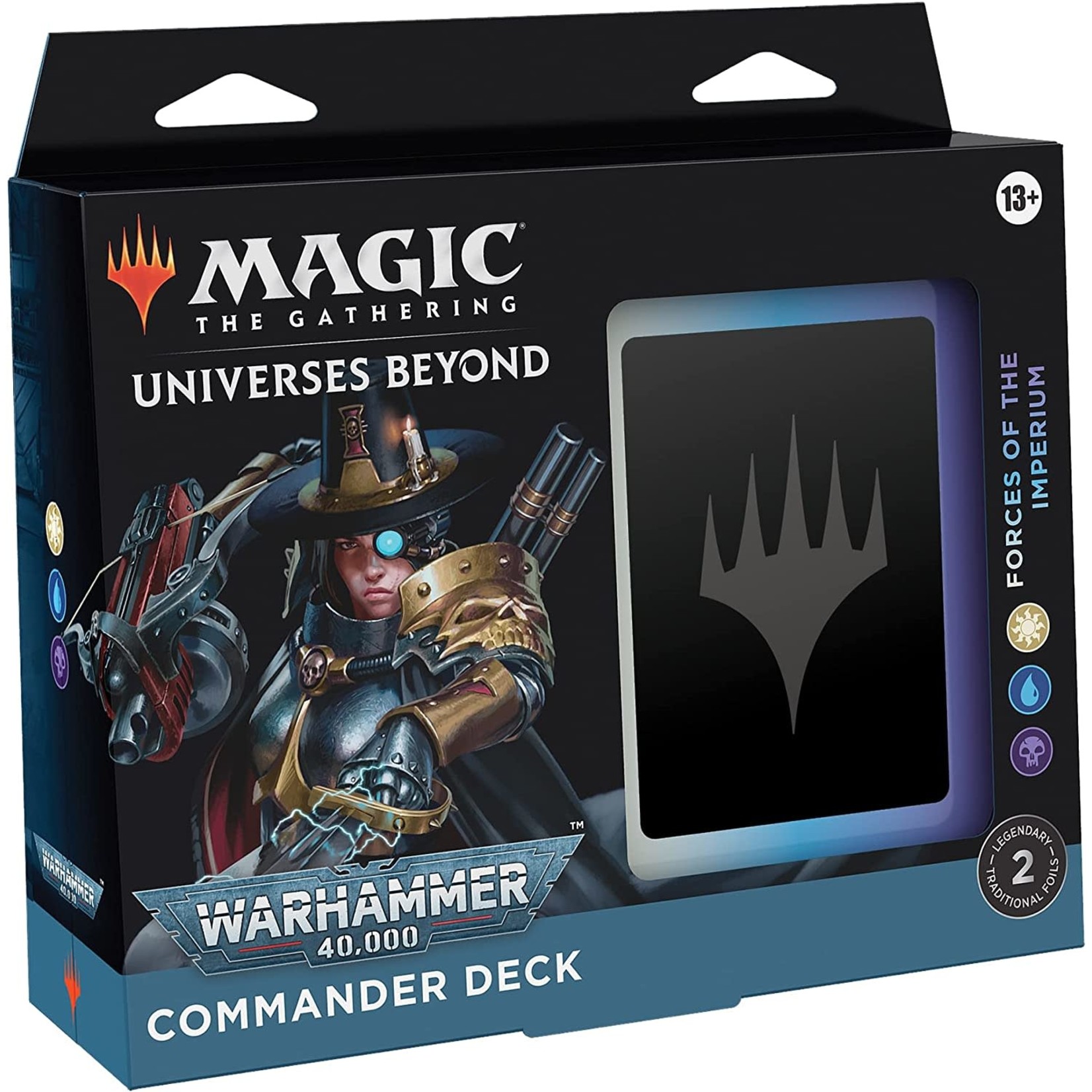 Wizards of the Coast Universes Beyond: Warhammer 40K Commander Deck – Forces of the Imperium