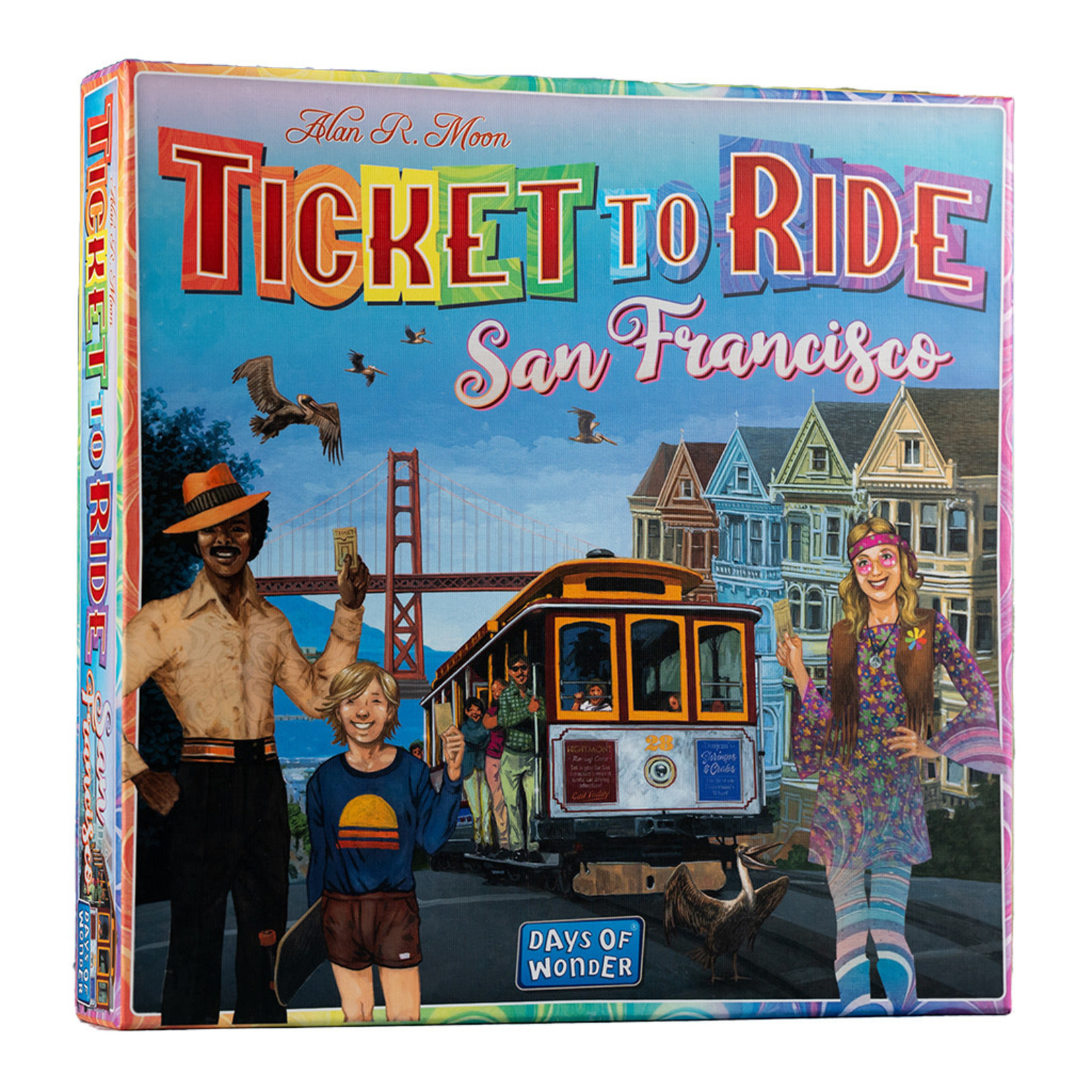 Ticket to Ride San Francisco with FREE Yellow Custom Cable Car Set