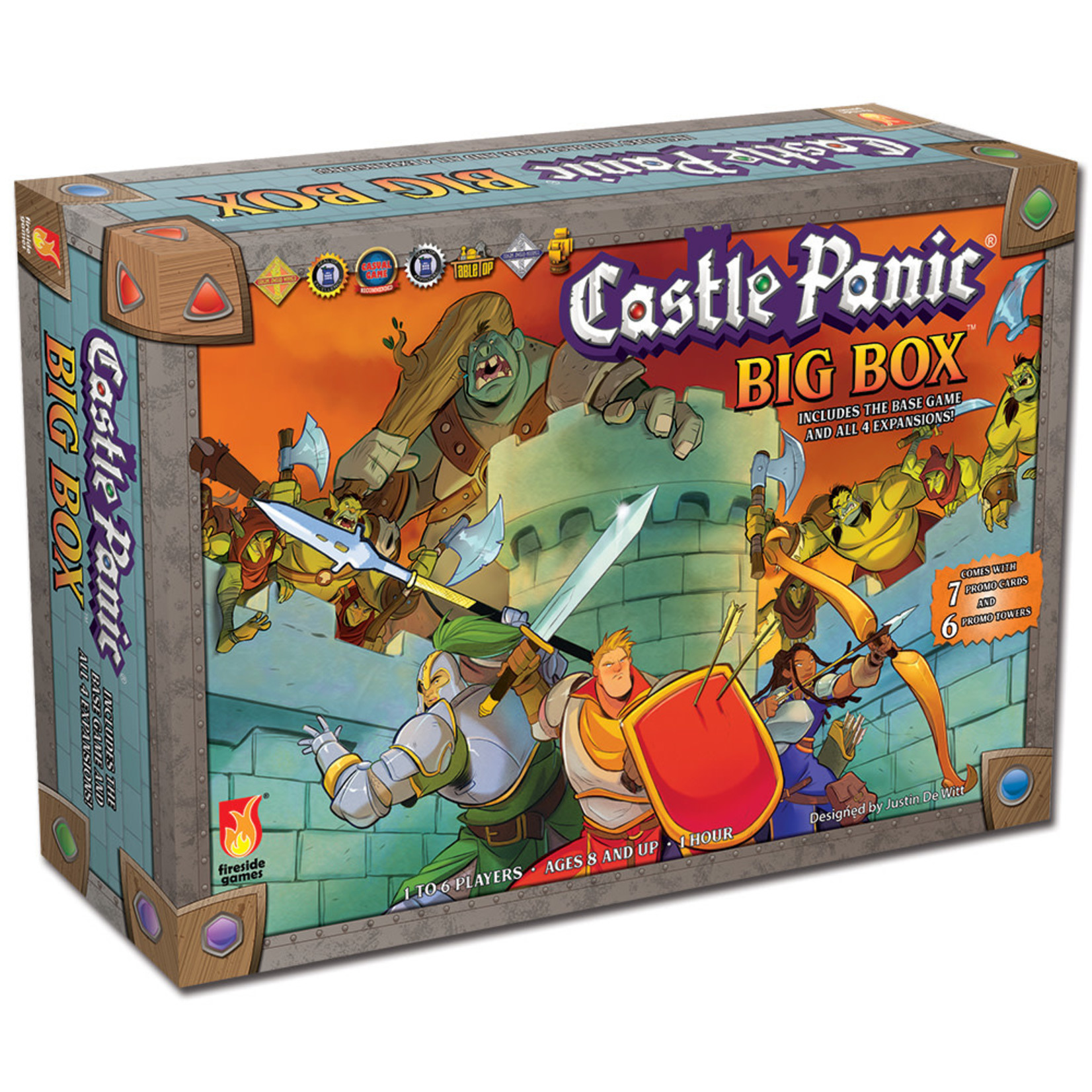 Castle Panic 2nd Edition Big Box Board Game