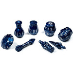 PolyHero- Rogue 8 Dice Set Midnight Blue