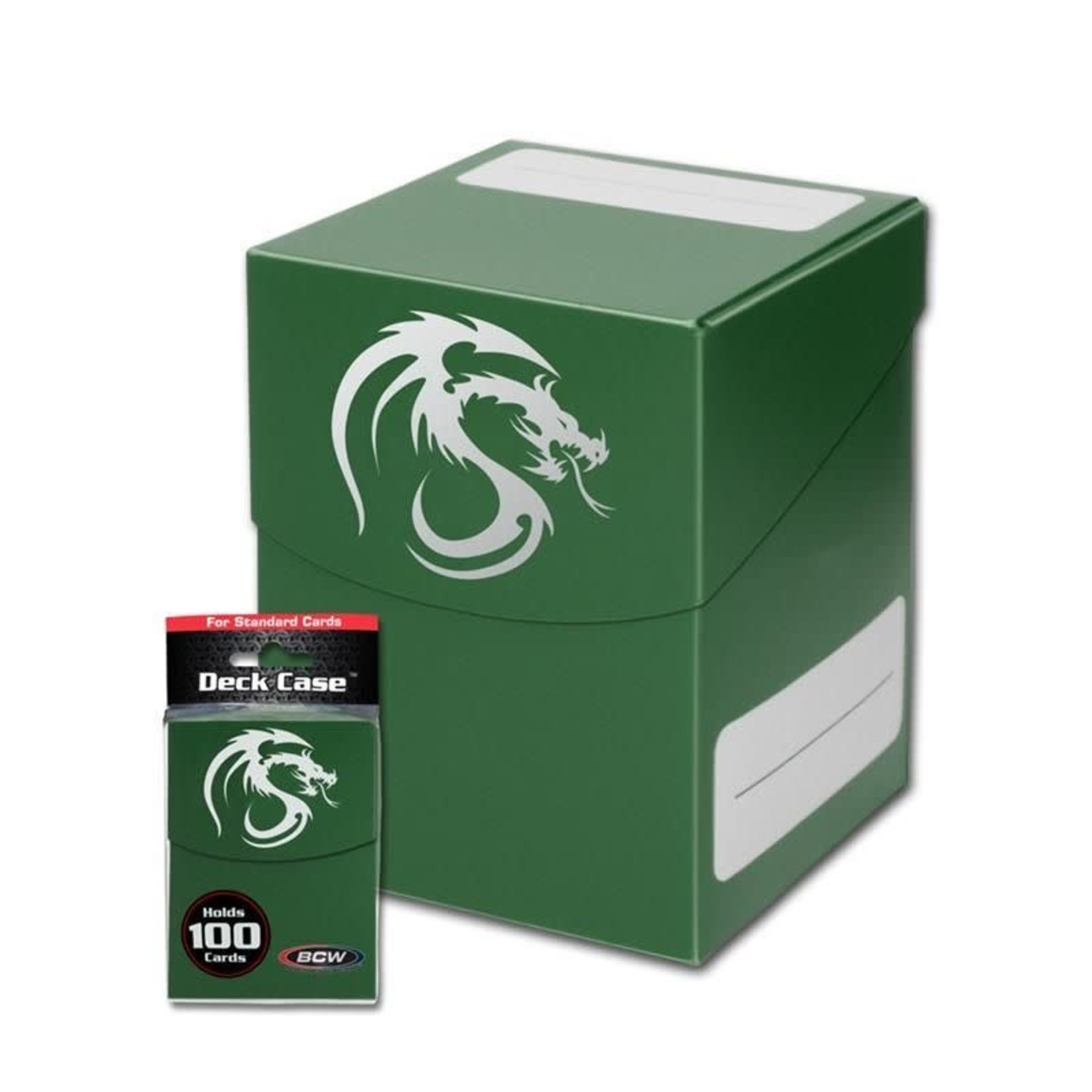 BCW Deck Case Box 100ct Green