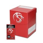 BCW Deck Case Box 100ct Red