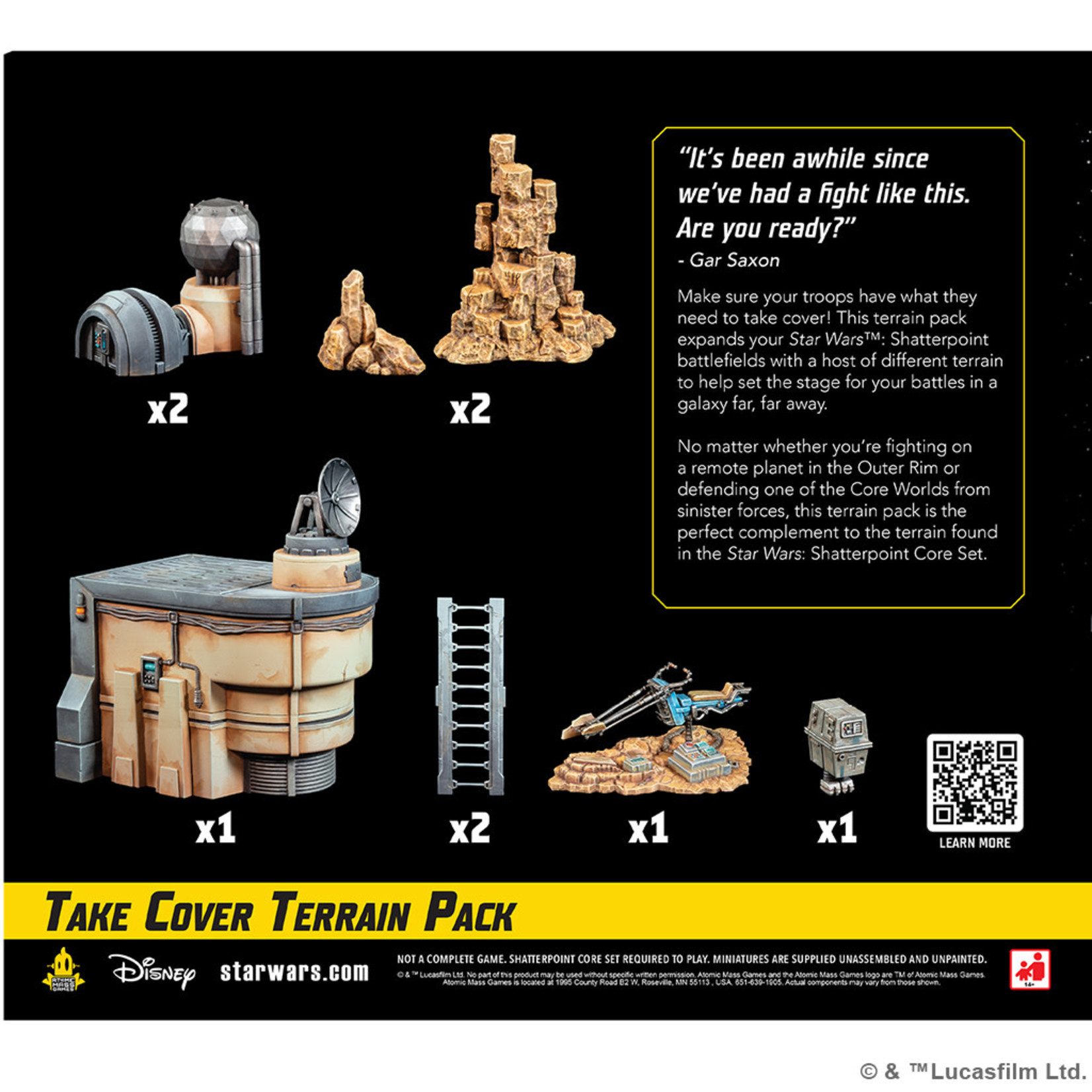 Asmodee Star Wars: Shatterpoint Take Cover Terrain Pack