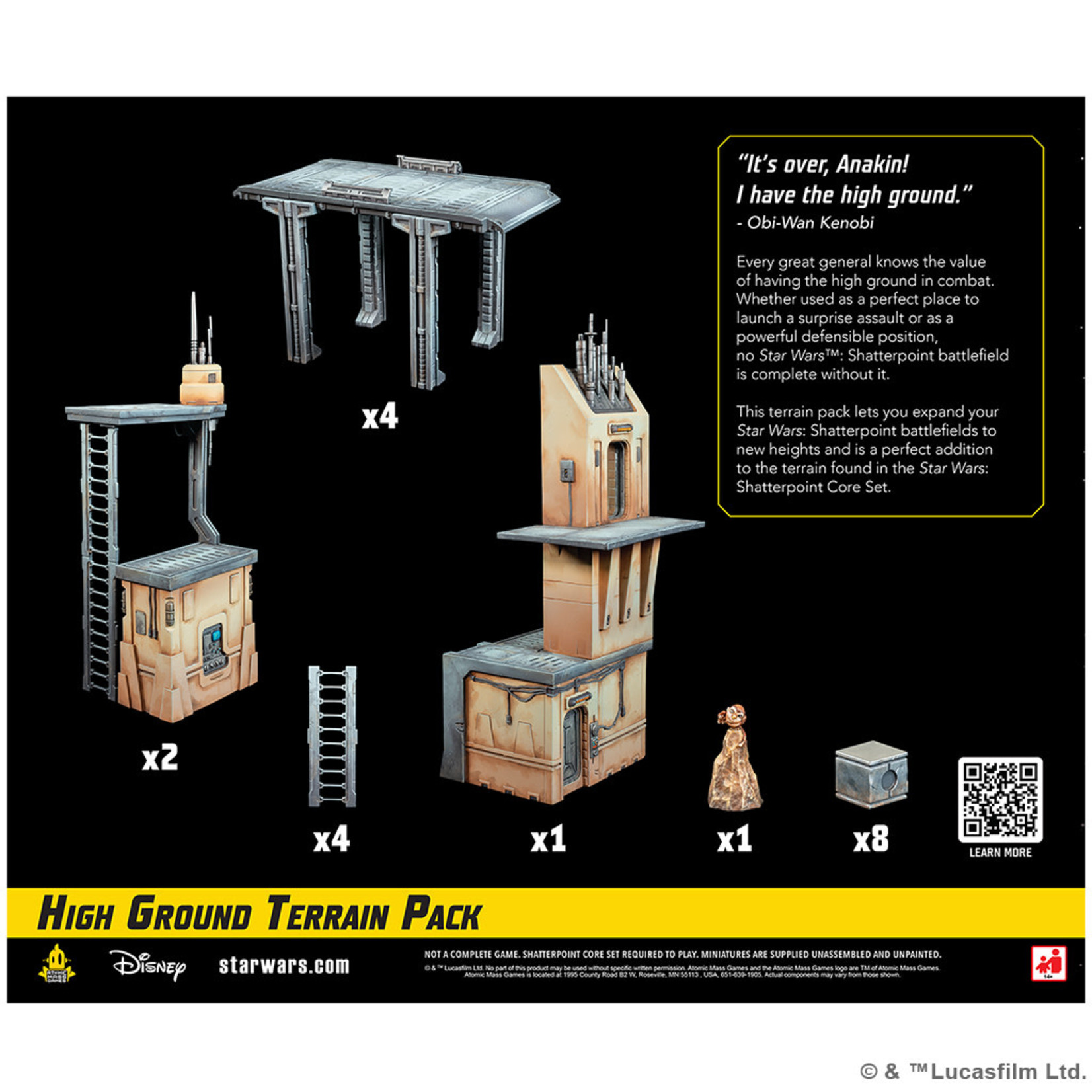 Asmodee Star Wars: Shatterpoint High Ground Terrain Pack