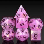 GTH Sharp Edge Dice Set (7pc) Cosmopolitan
