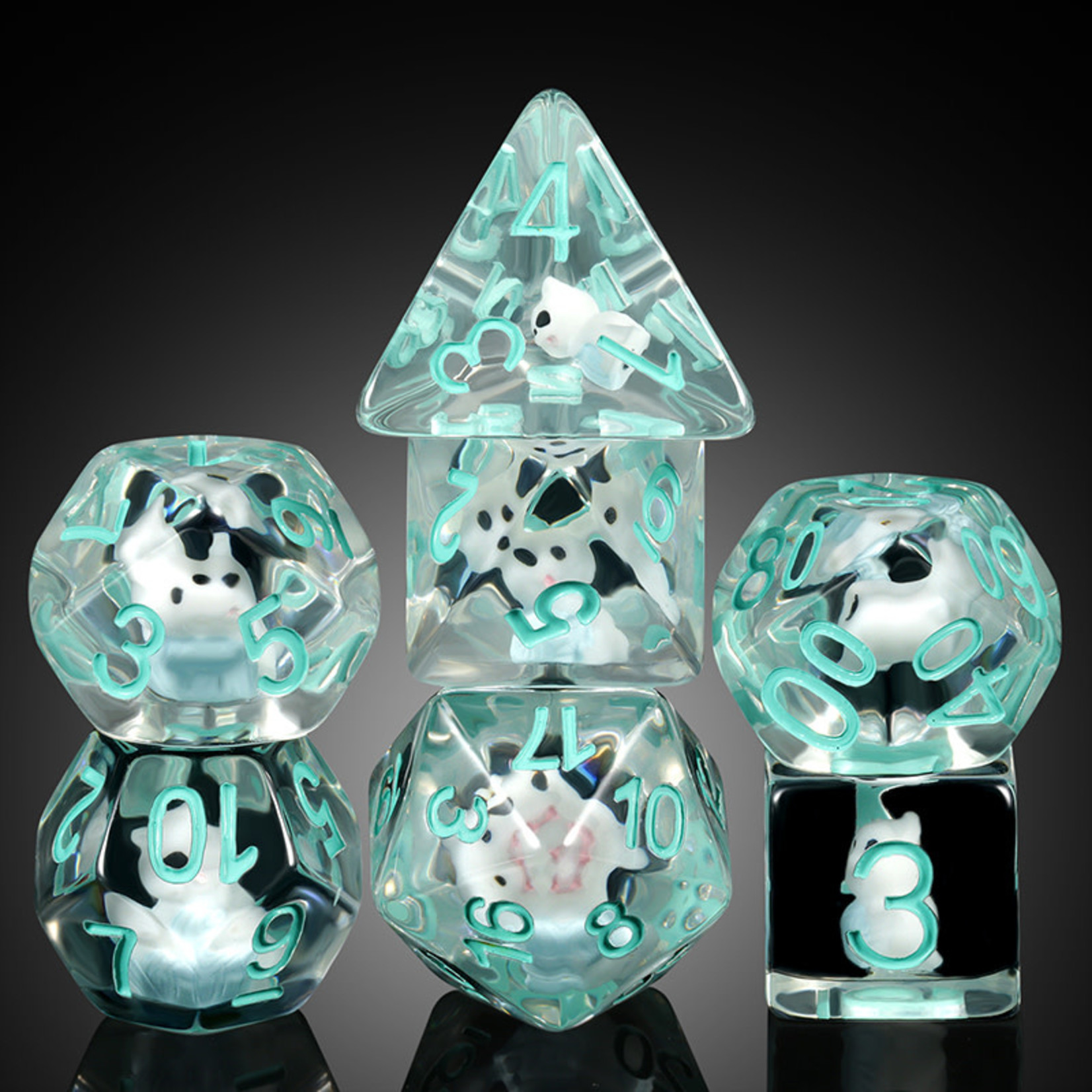 GTH Resin Dice Set (7pc) Kitten