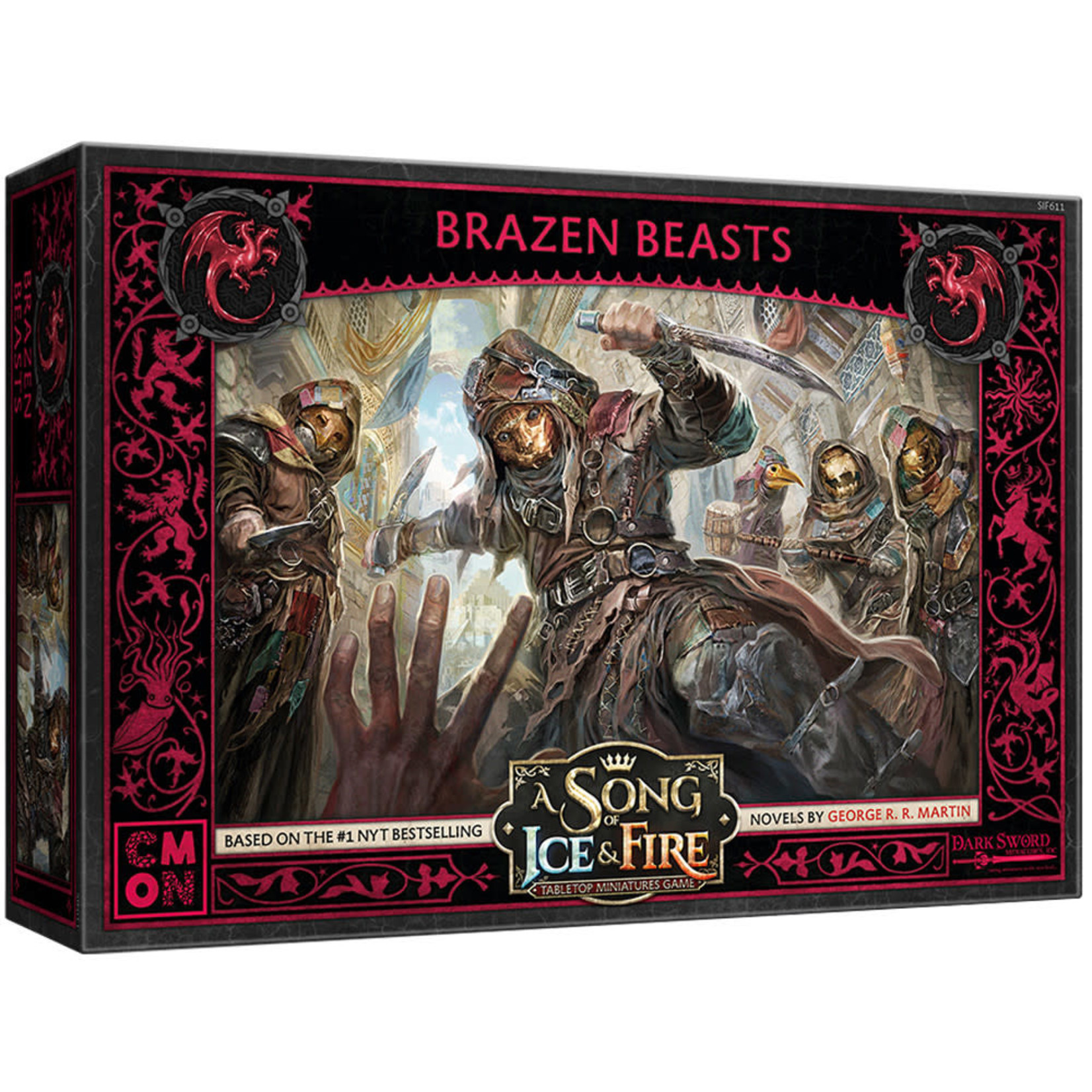 Asmodee A Song of Ice & Fire Targaryen Brazen Beasts