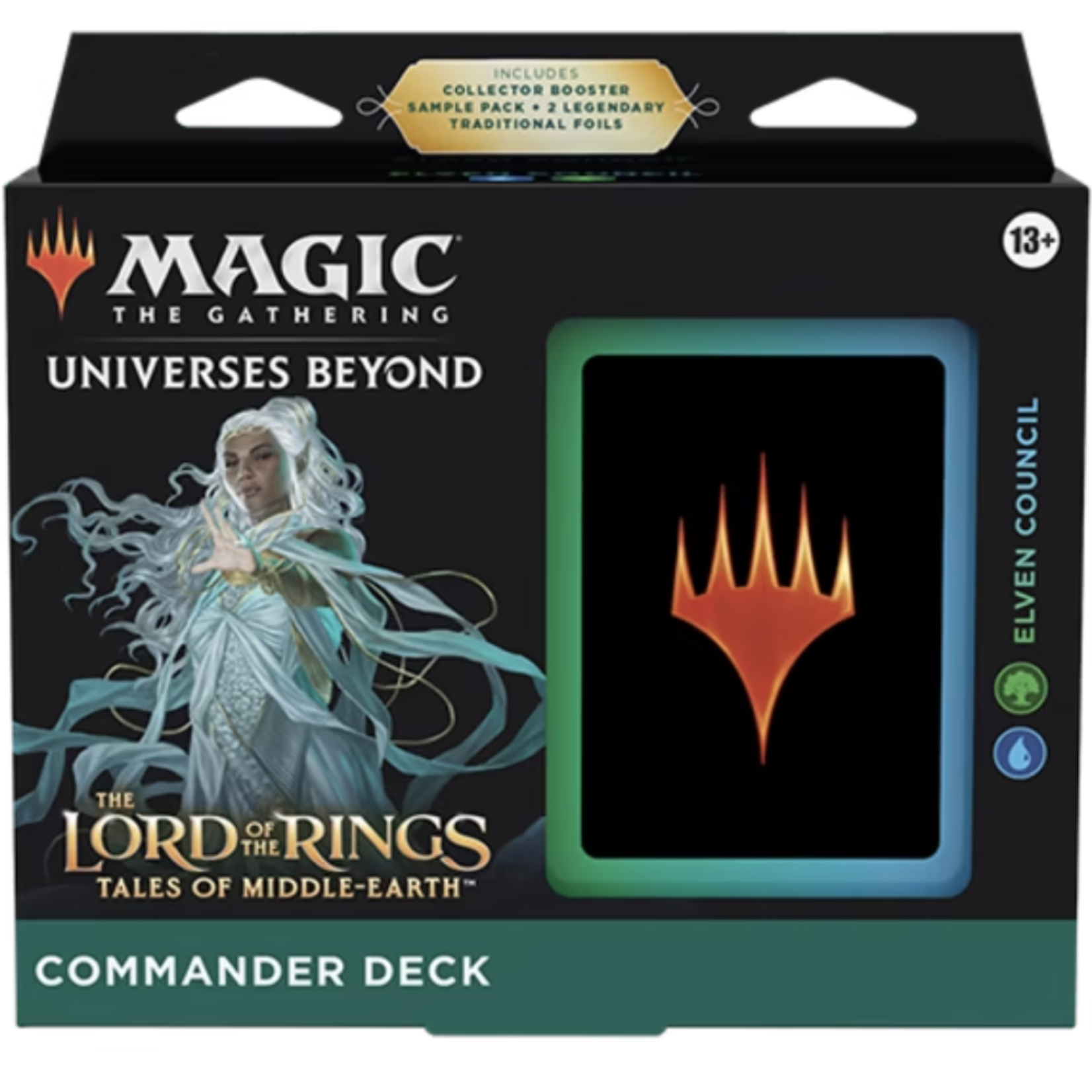 Wizards of the Coast The Lord of the Rings Tales of Middle-Earth Commander Deck Elven Council