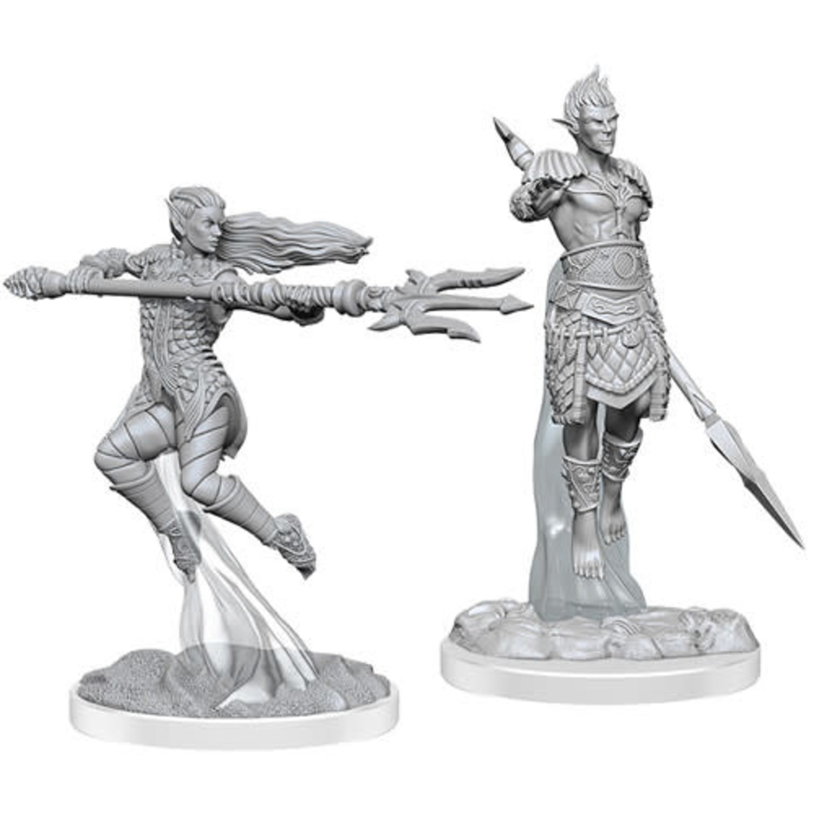 D&D Unpainted Minis: Sea Elf Fighters W20