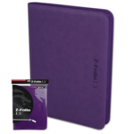 BCW Folio 9-Pocket LX Binder - Purple