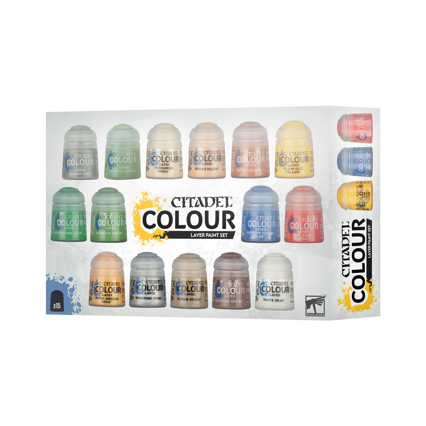 Games Workshop CITADEL COLOUR: LAYER PAINT SET