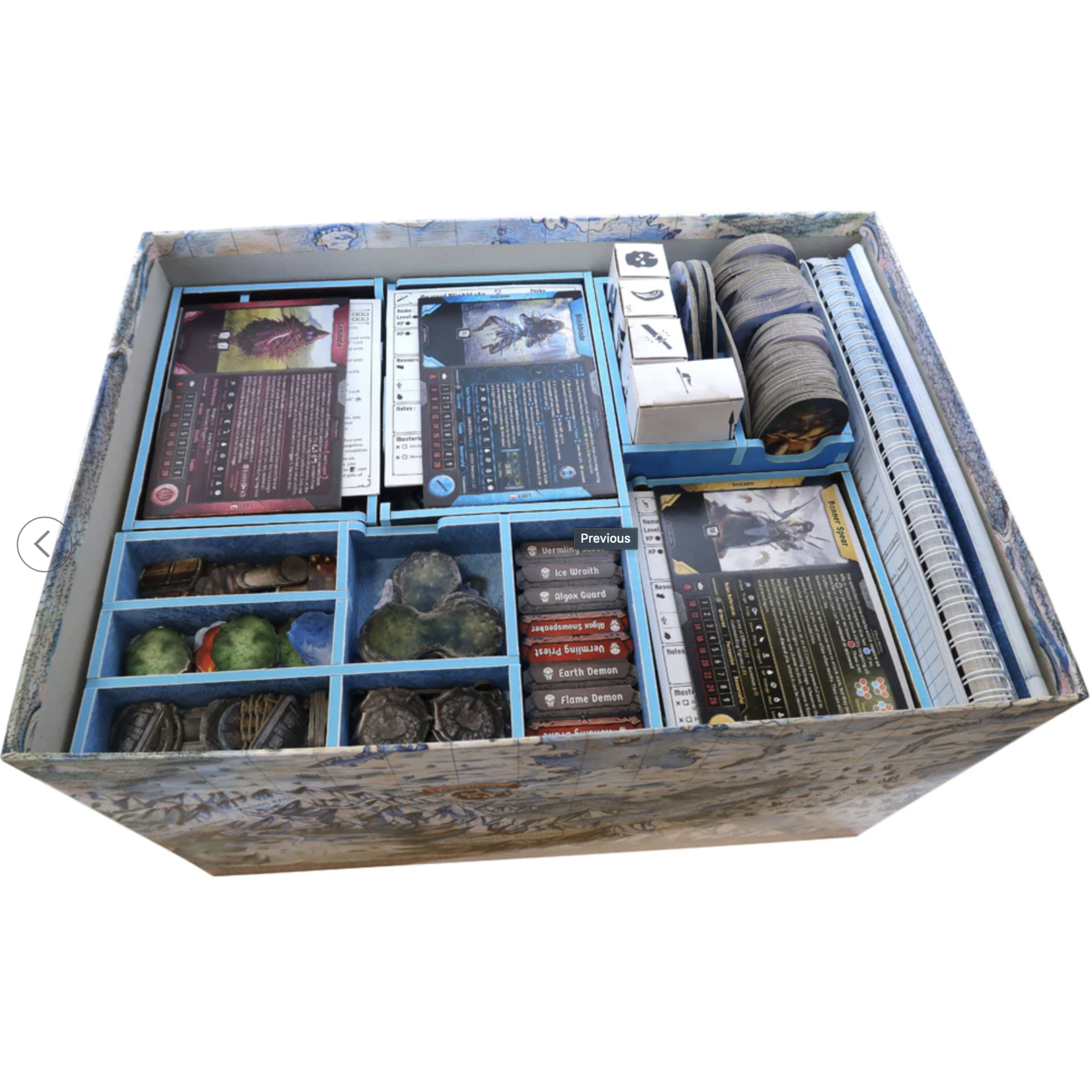 Frosthaven Foldspace Organizer