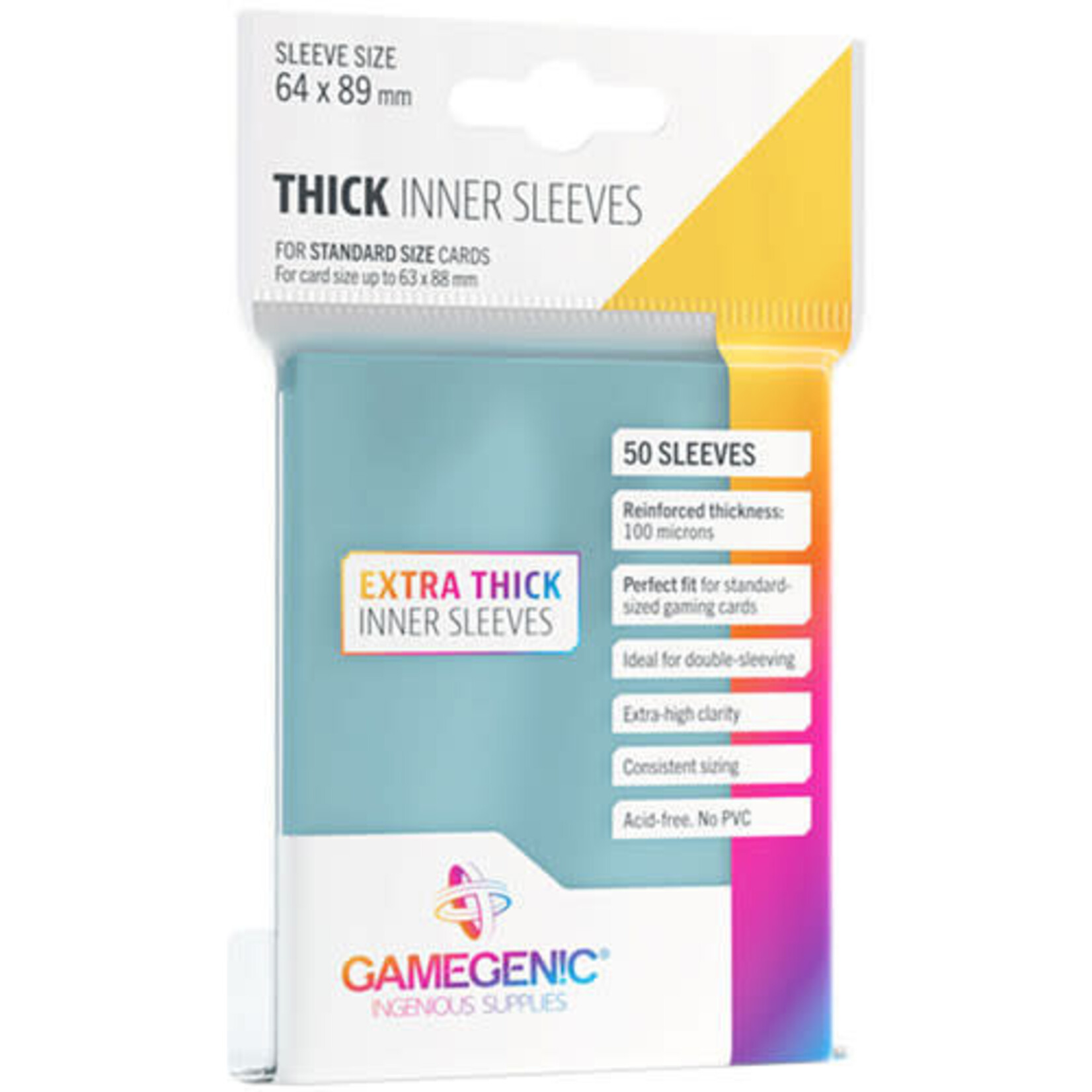 Asmodee GameGenic Thick Inner Sleeves