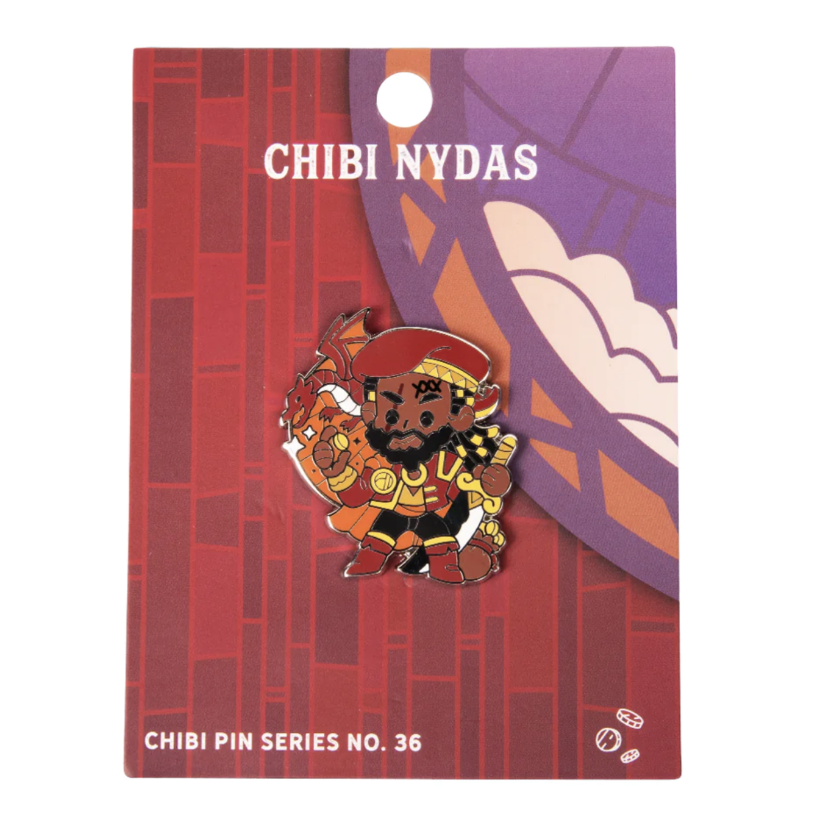 Critical Role Chibi Pin No. 36 - Nydas Okiro
