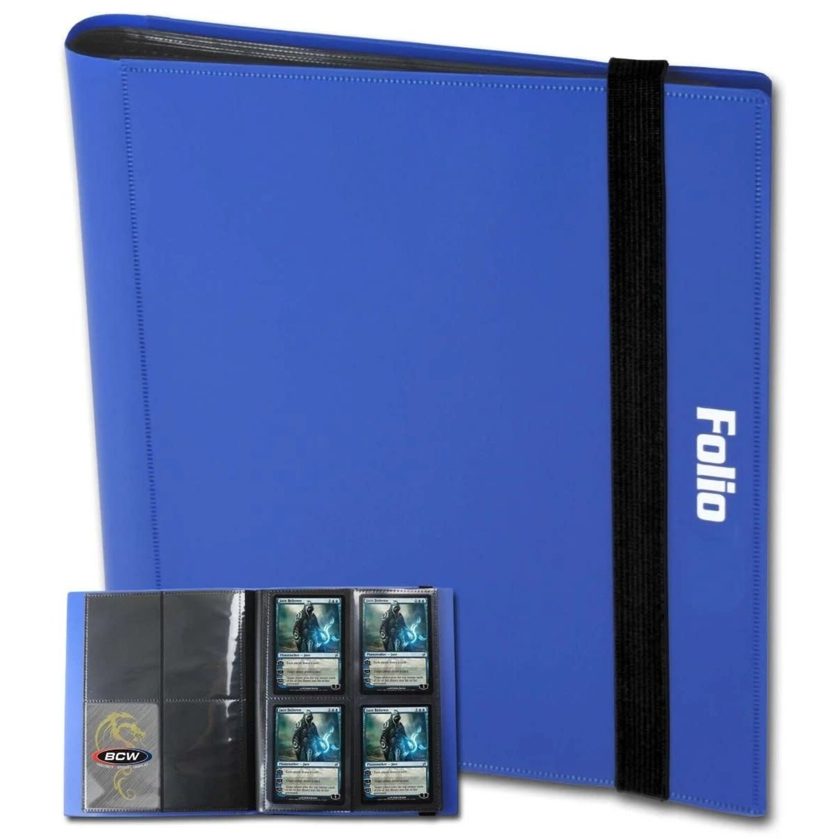 BCW BCW Folio 4-Pocket Binder - Blue