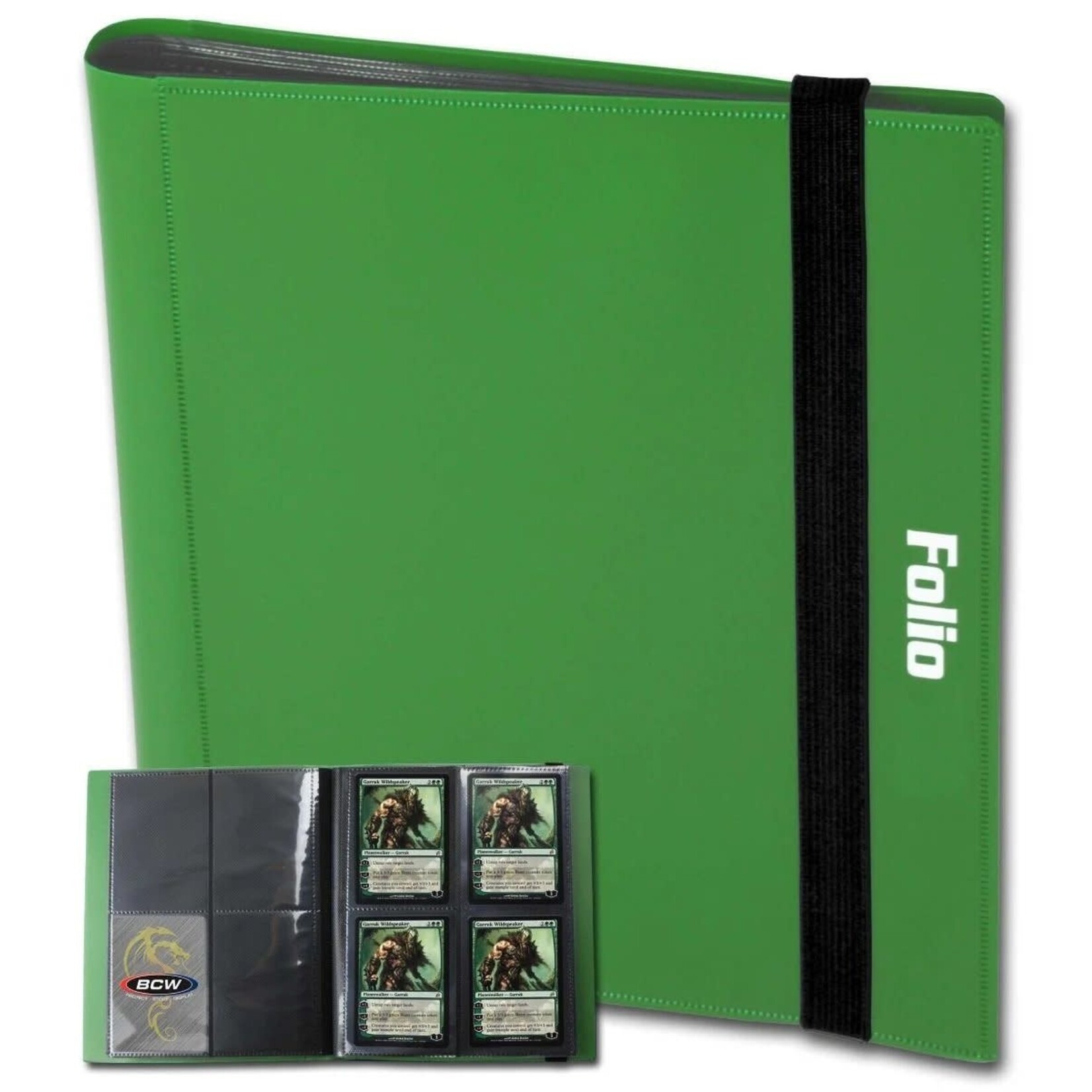 BCW BCW Folio 4-Pocket Binder - Green