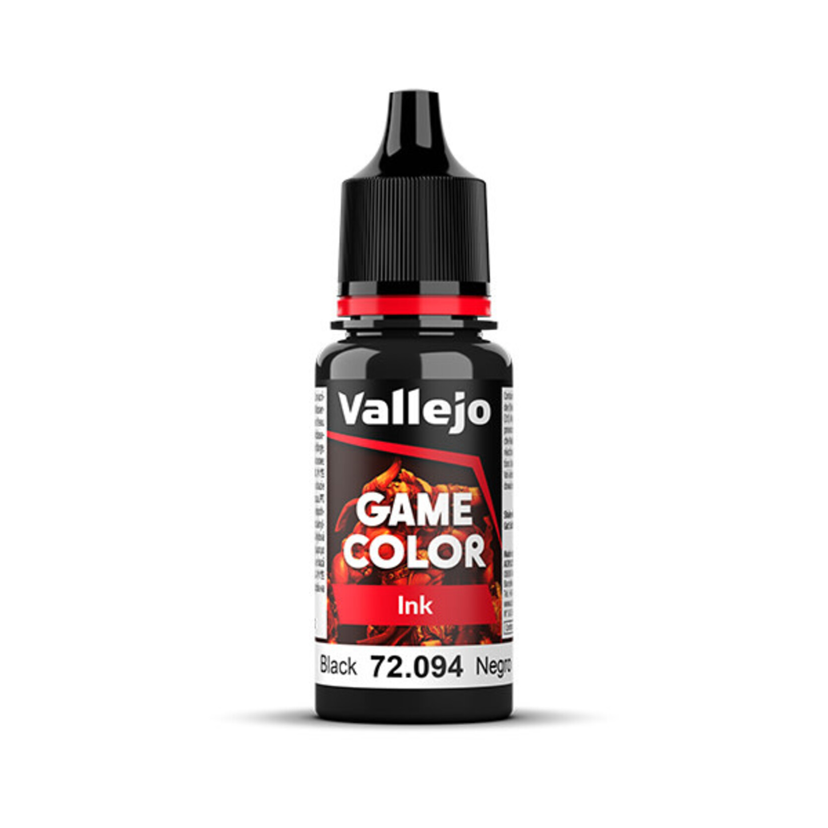 Vallejo Game Color Ink Black