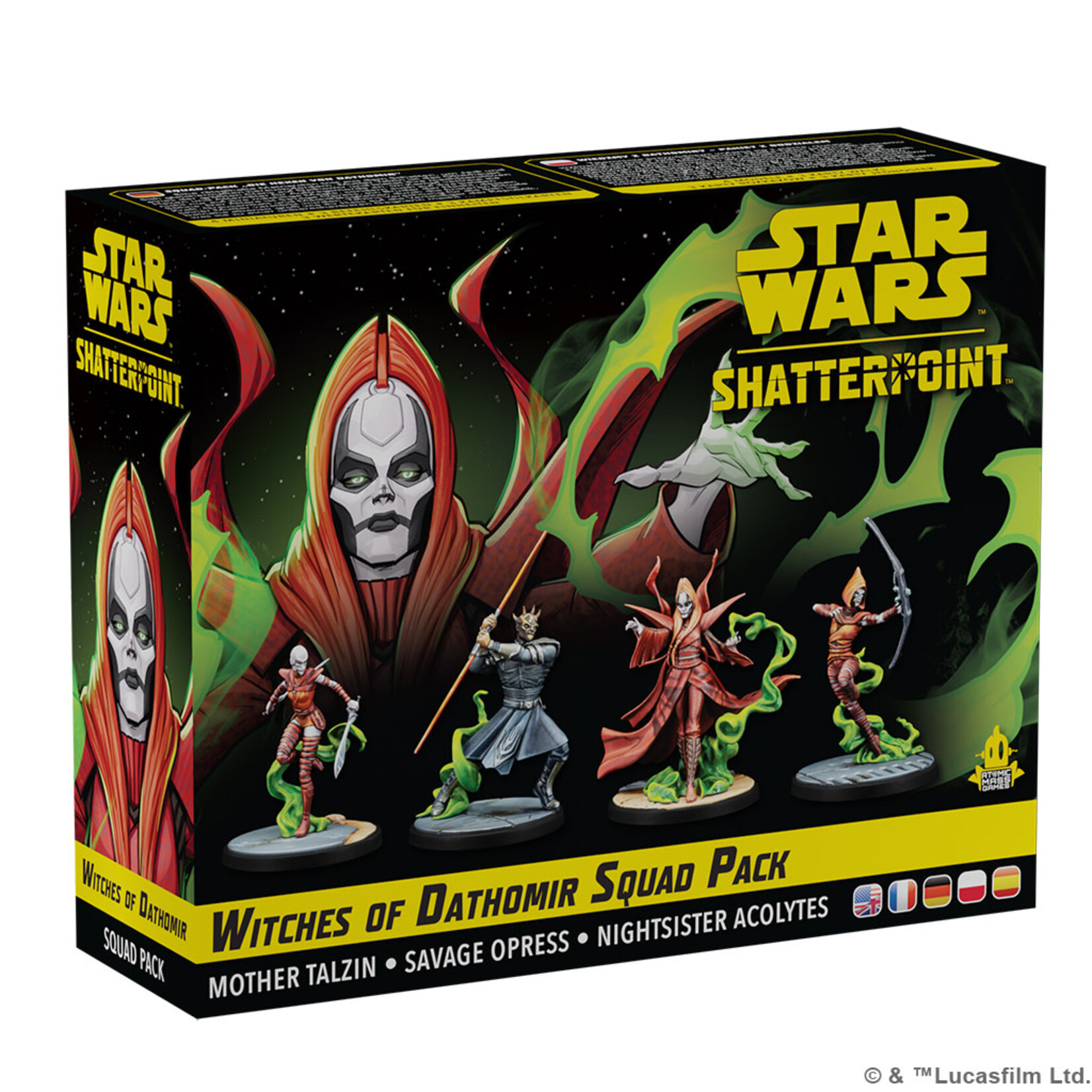 Asmodee Star Wars: Shatterpoint Witches of Dathomir Mother Talzin Squad Pack