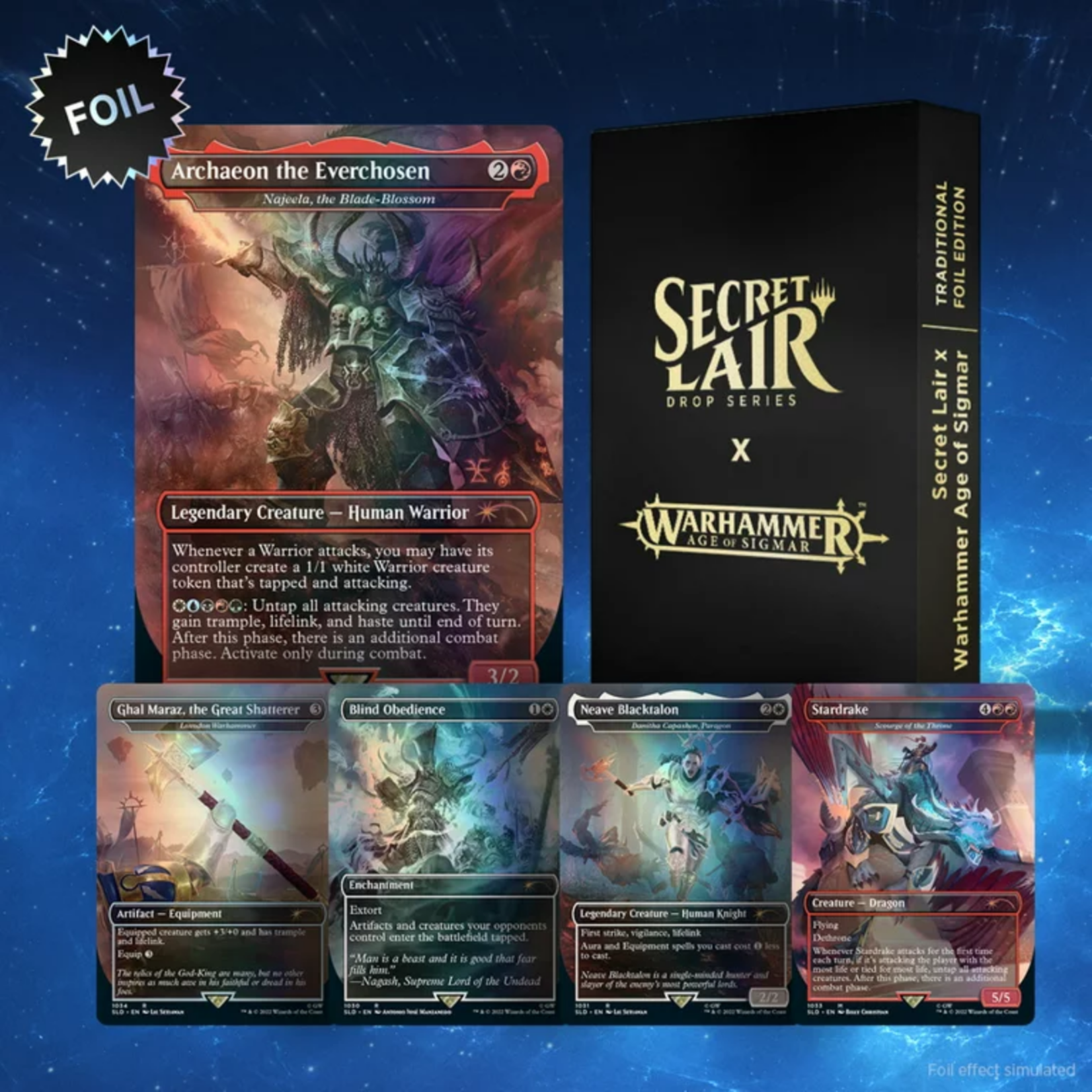 Secret Lair Drop: Warhammer Age of Sigmar [Traditional Foil