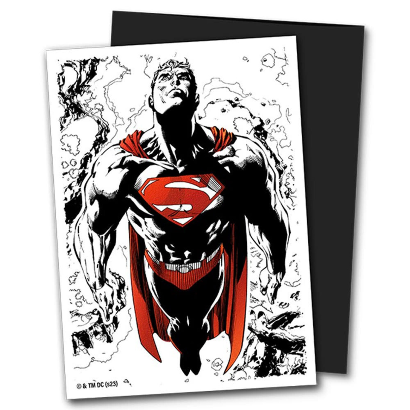 Dragon Shield Dragon Shield Superman Black/Red 100ct