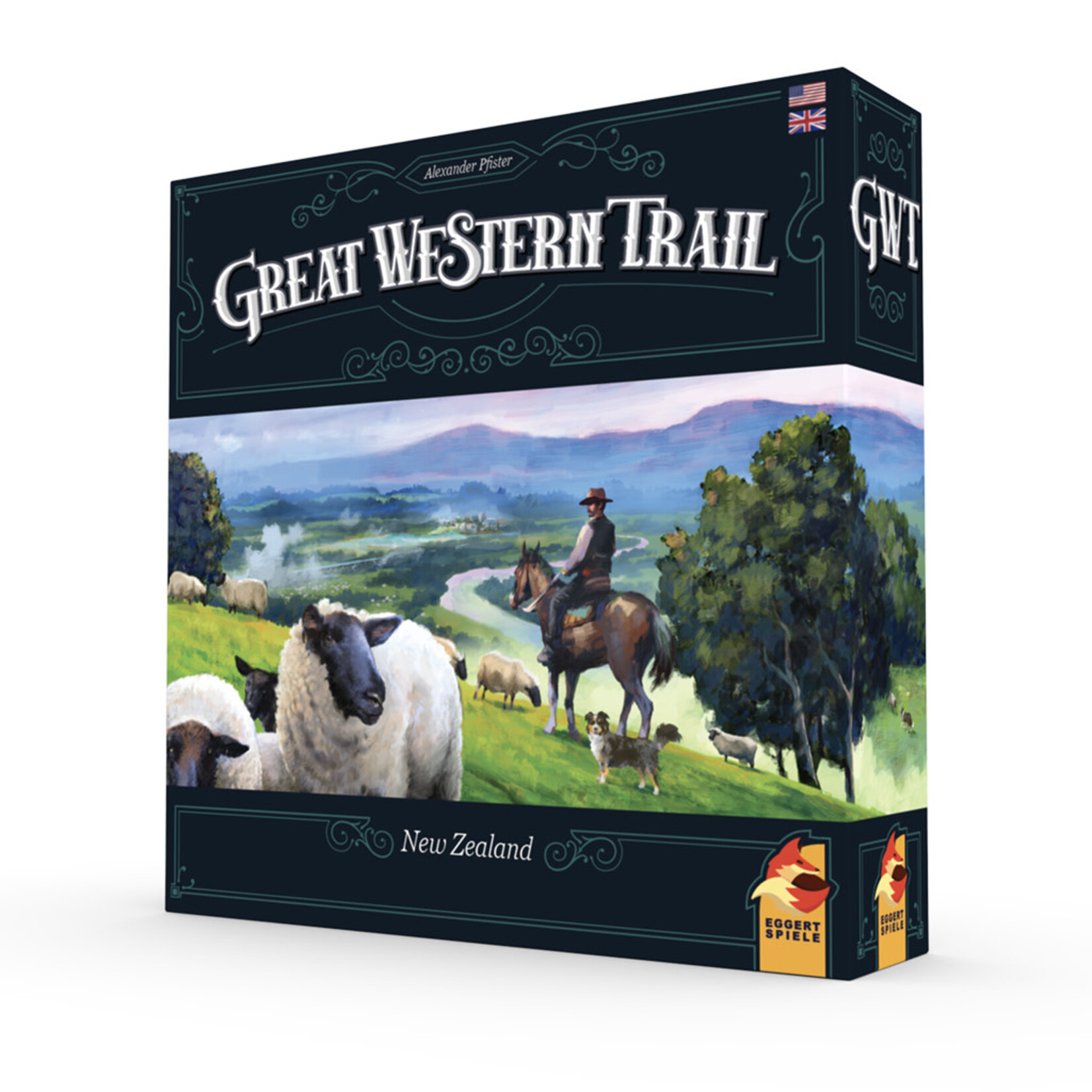 Great Western Trail - New Zealand Board Game