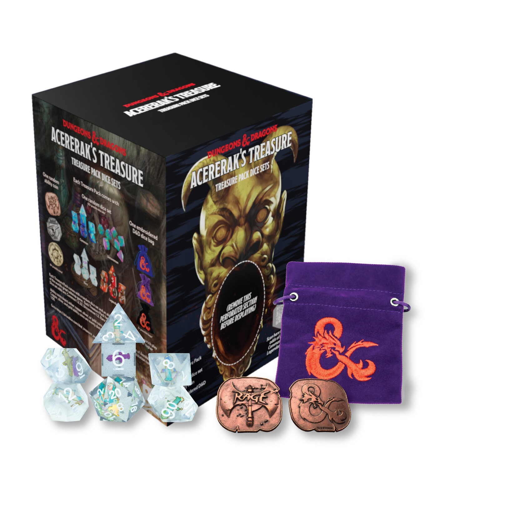 Sirius Dice D&D Acererak's Treasure Packs Display (25ct)