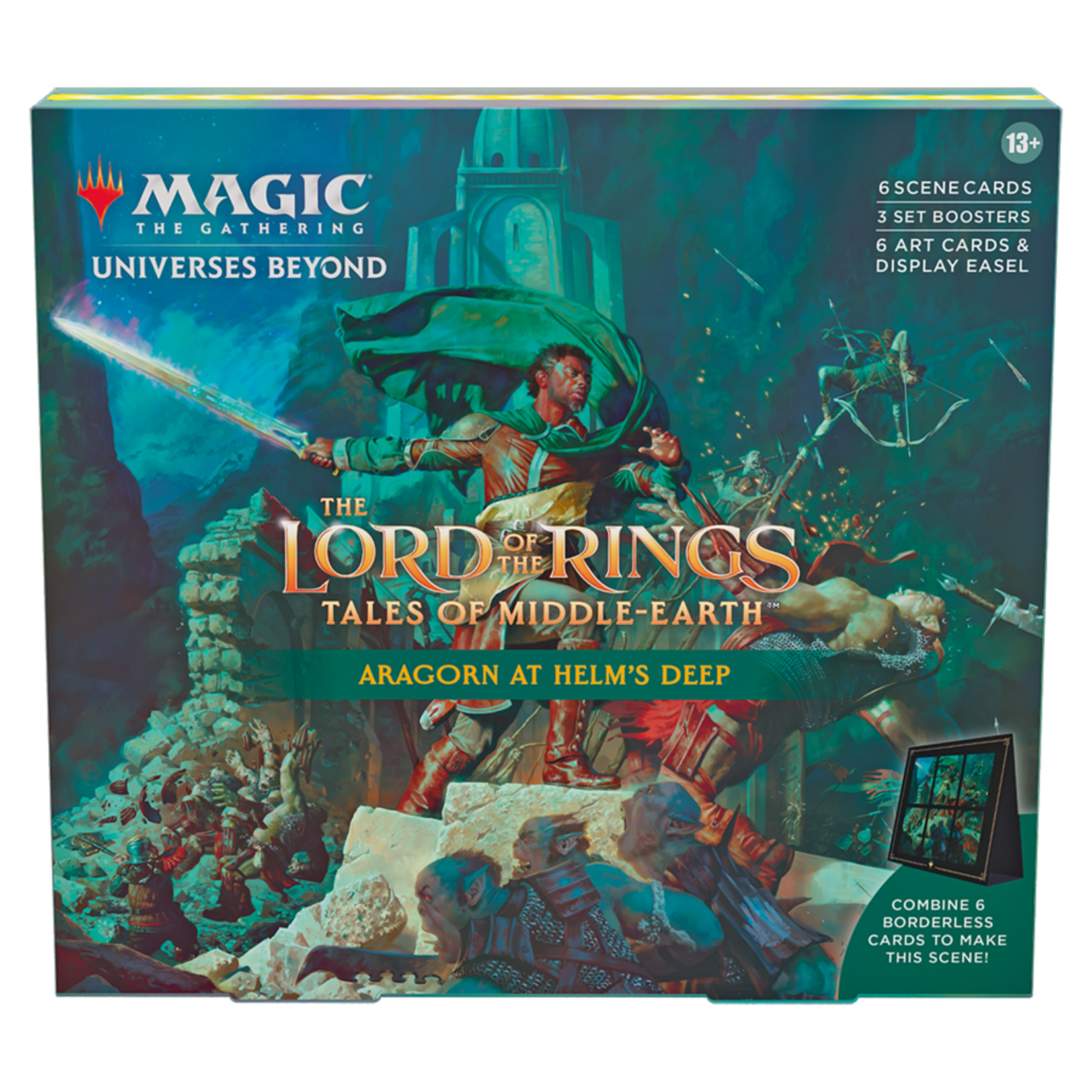 The Lord of the Rings Tales of Middle-Earth - Aragorn at Helm's Deep Scene  Box - Next-Gen Games