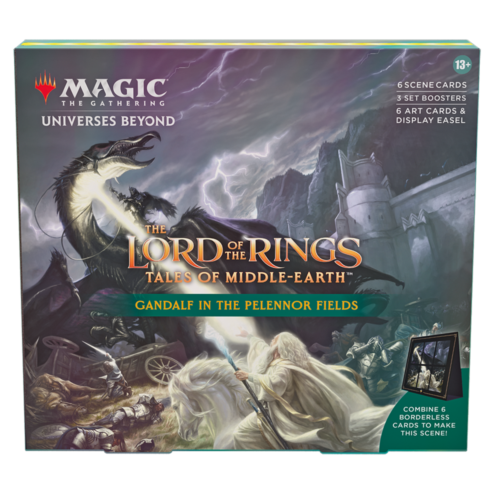 Wizards of the Coast The Lord of the Rings Tales of Middle-Earth - Gandalf in the Pelennor Fields Scene Box