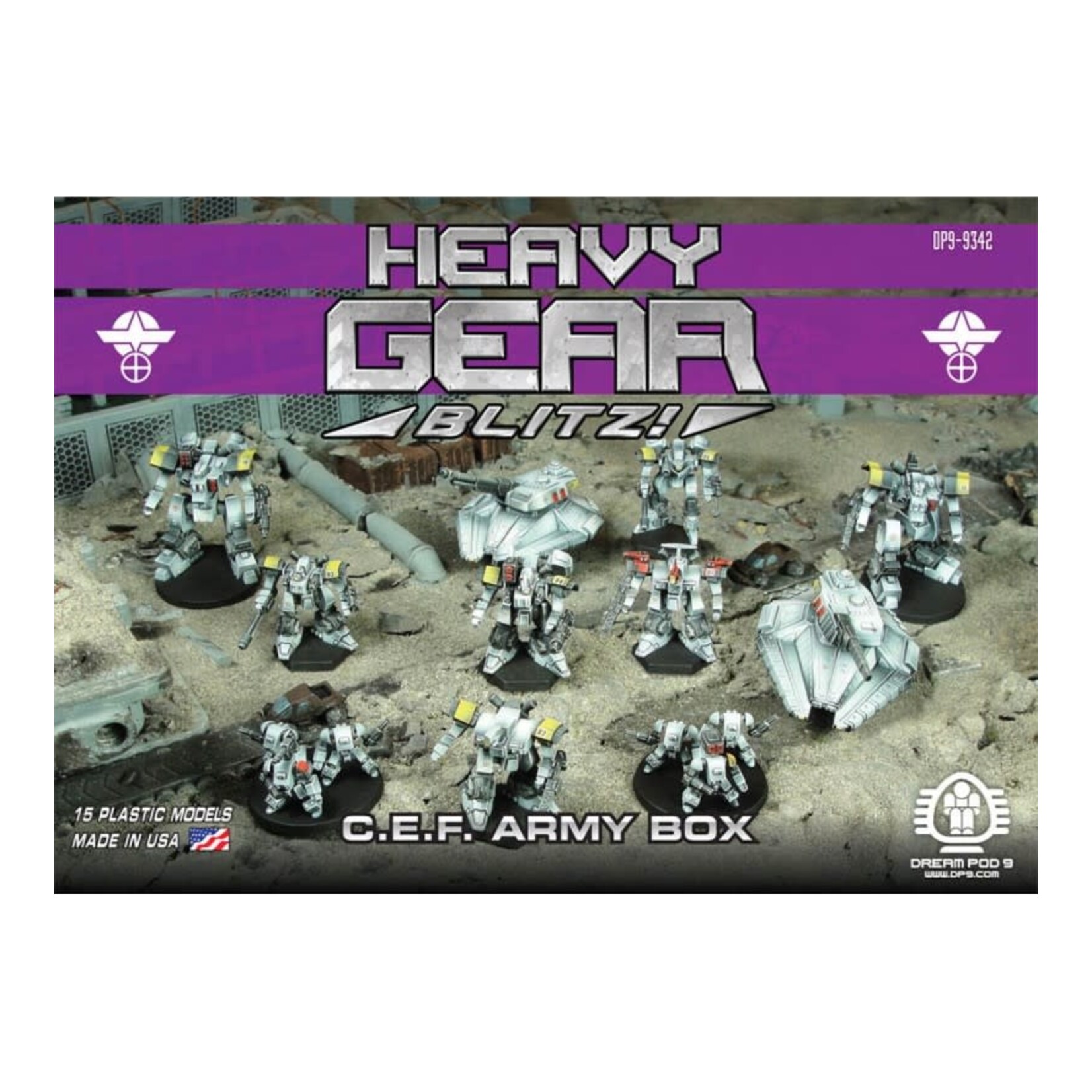 Dream Pod 9 Heavy Gear Blitz - CEF Army Box
