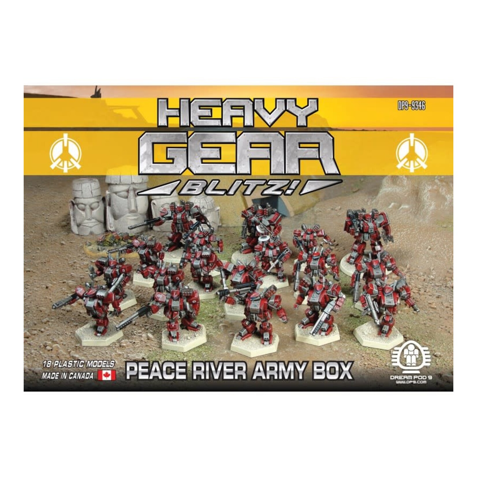 Dream Pod 9 Heavy Gear Blitz - Peace River Army Box