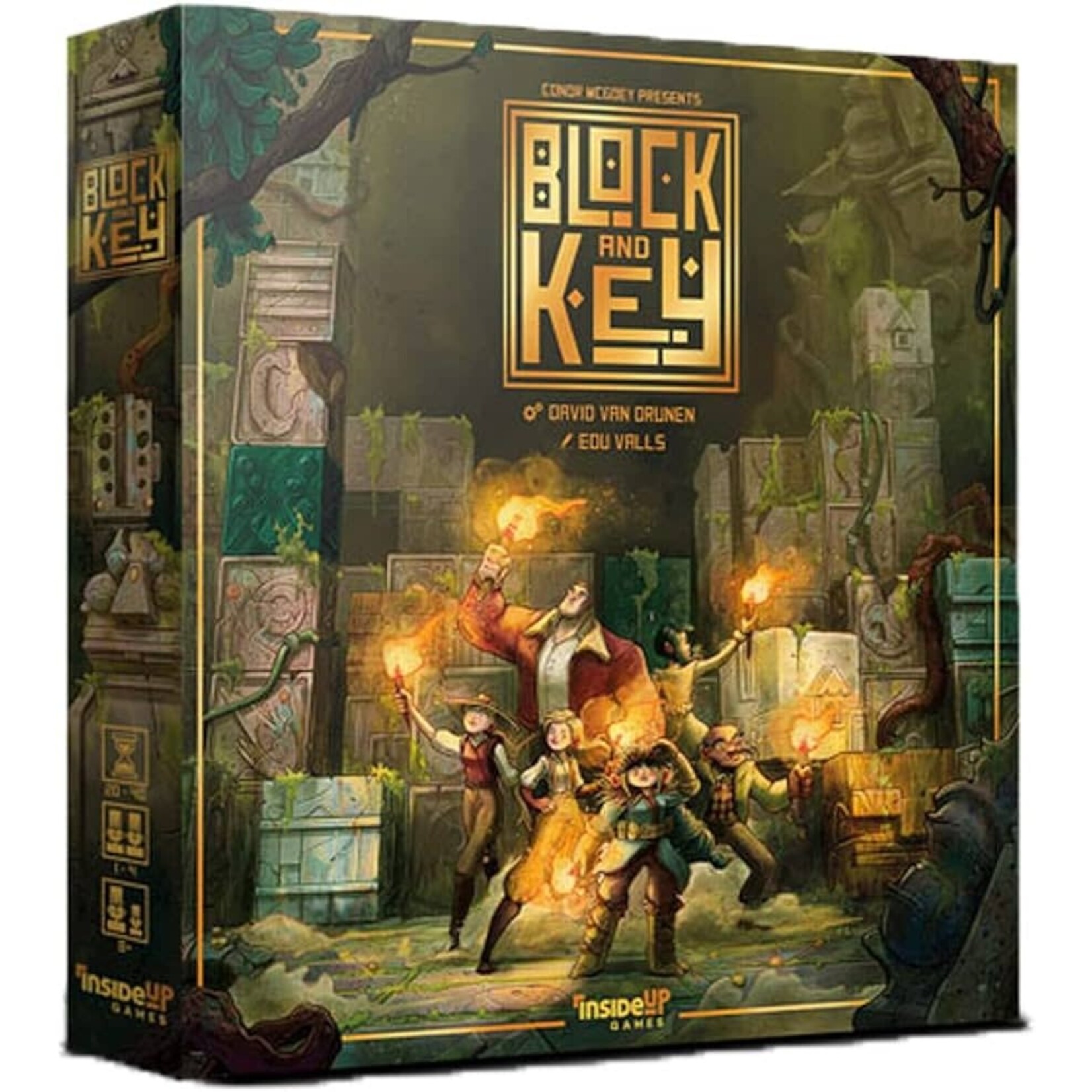 Block and Key Board Game