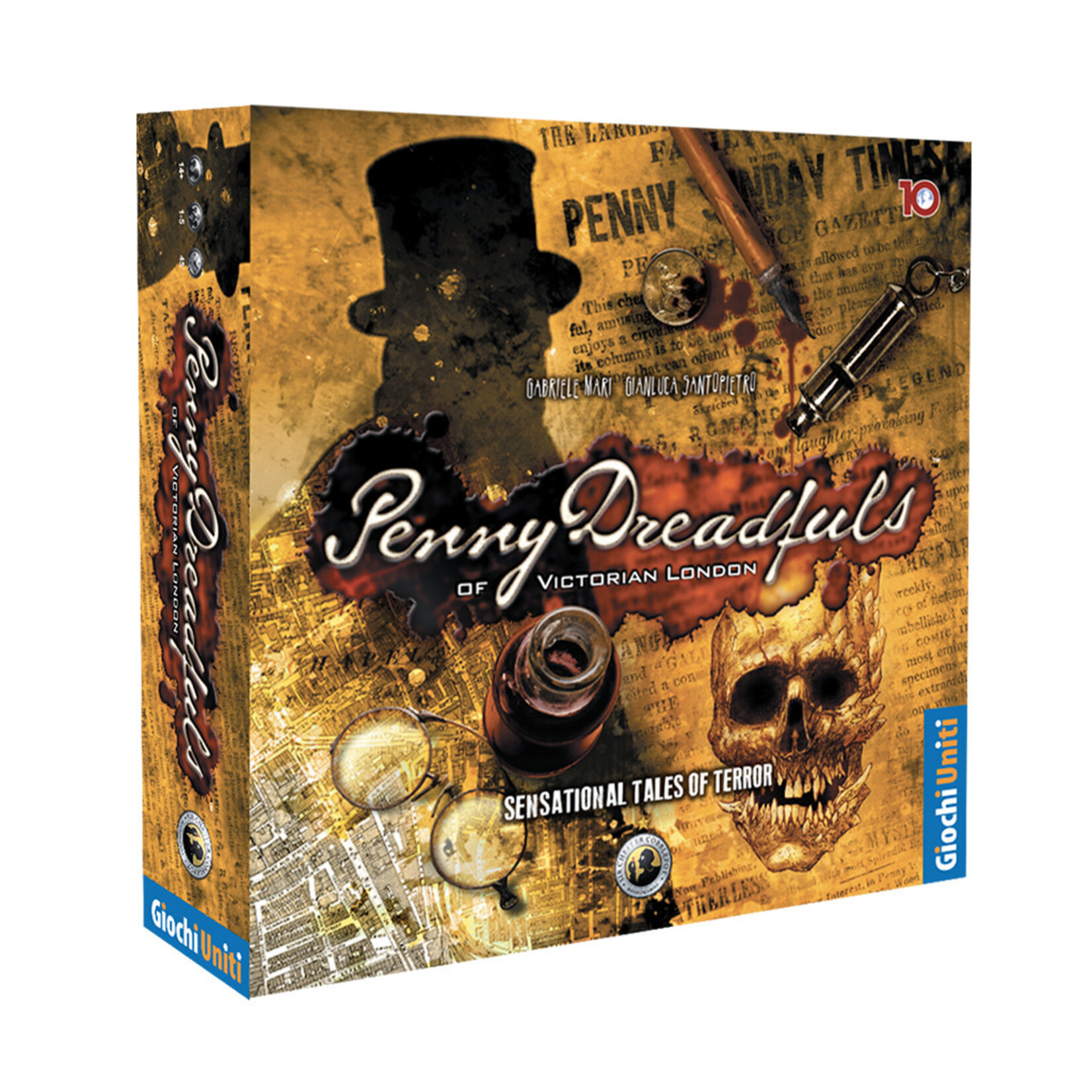 Penny Dreadfuls of Victorian London: Sensational Tales of Terror Board Game