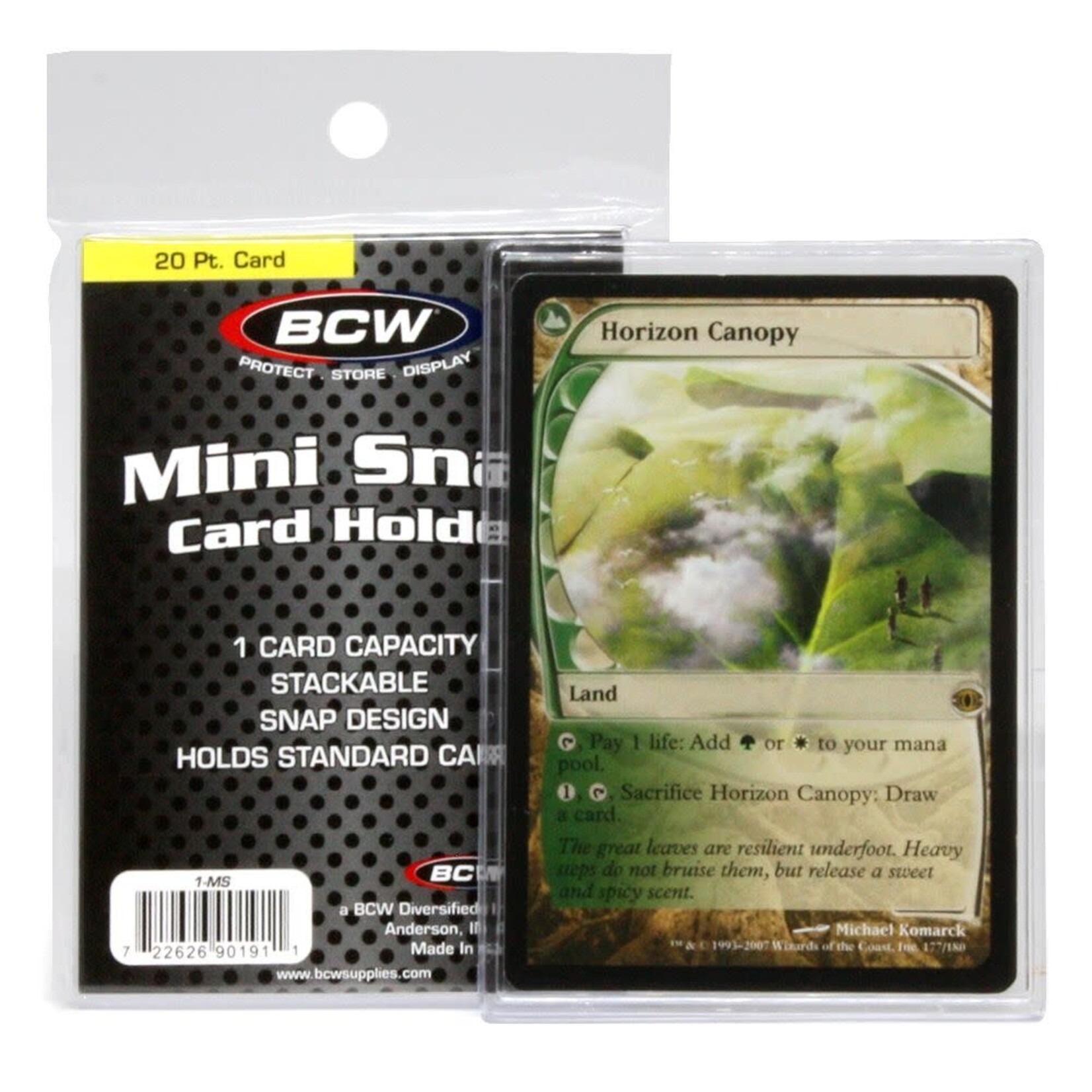 BCW BCW Mini Snap Card Holder