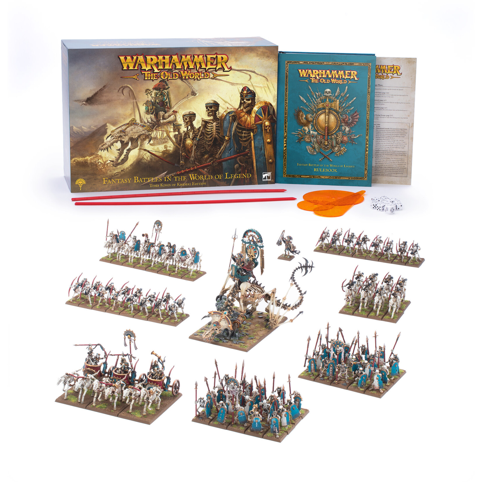 Games Workshop Warhammer The Old World Tomb Kings of Khemri Edition (OLW)