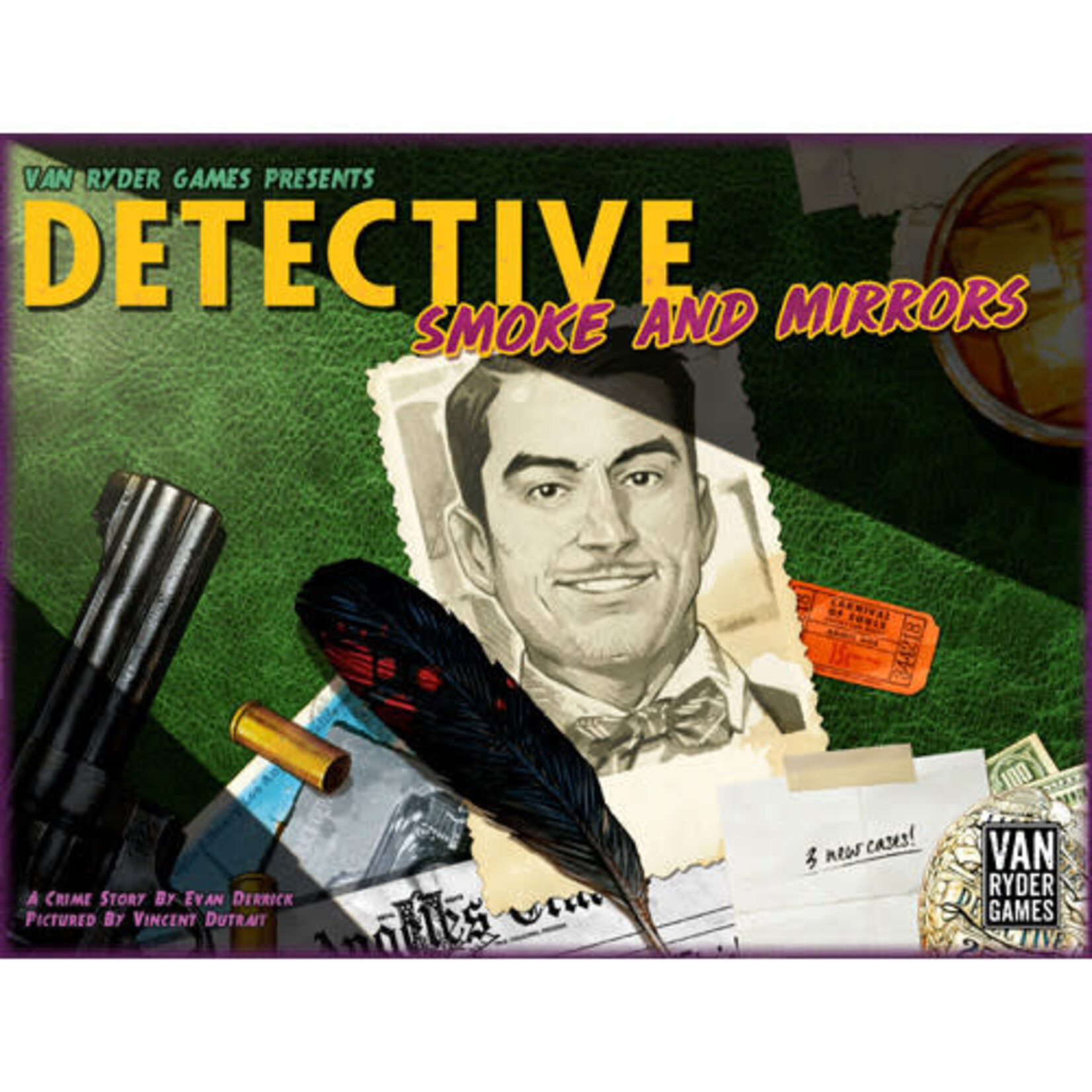 Detective - City of Angels Board Game Smoke and Mirrors Expansion