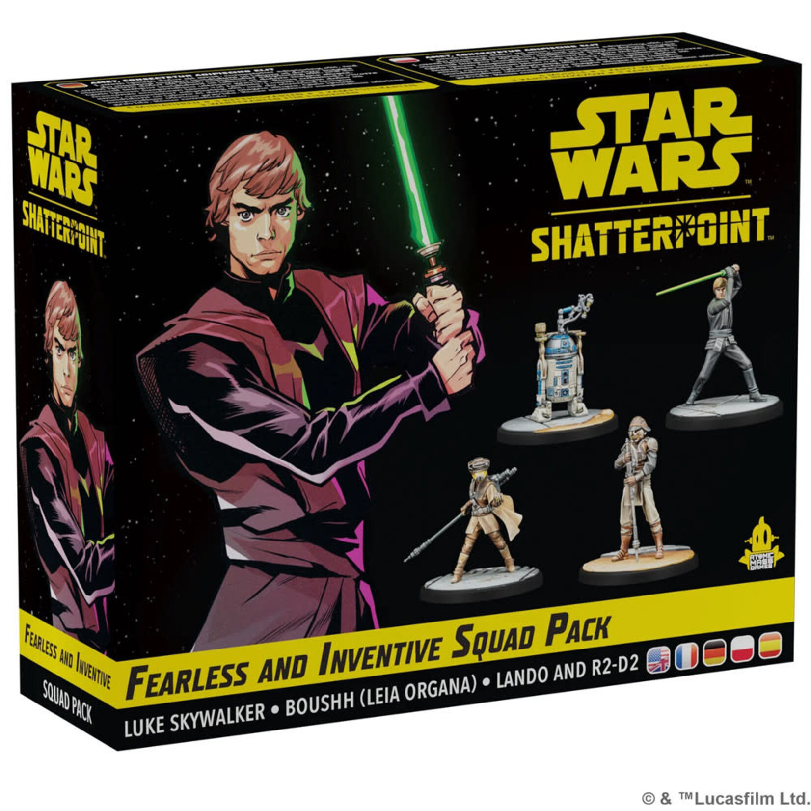 Asmodee Star Wars Shatterpoint: Fearless and Inventive Squad Pack