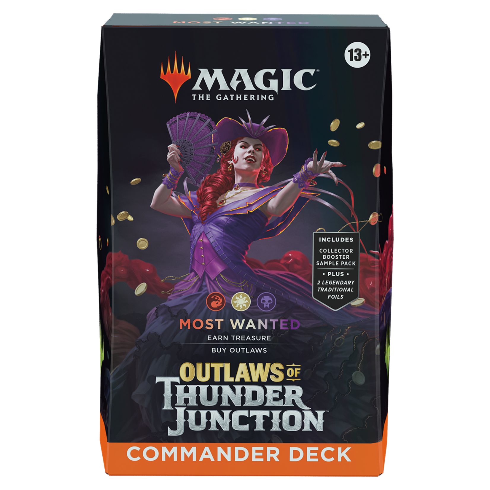 Wizards of the Coast Outlaws of Thunder Junction Commander Deck - Most Wanted