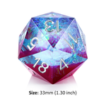 GTH Jumbo D20 - Ice Crystal