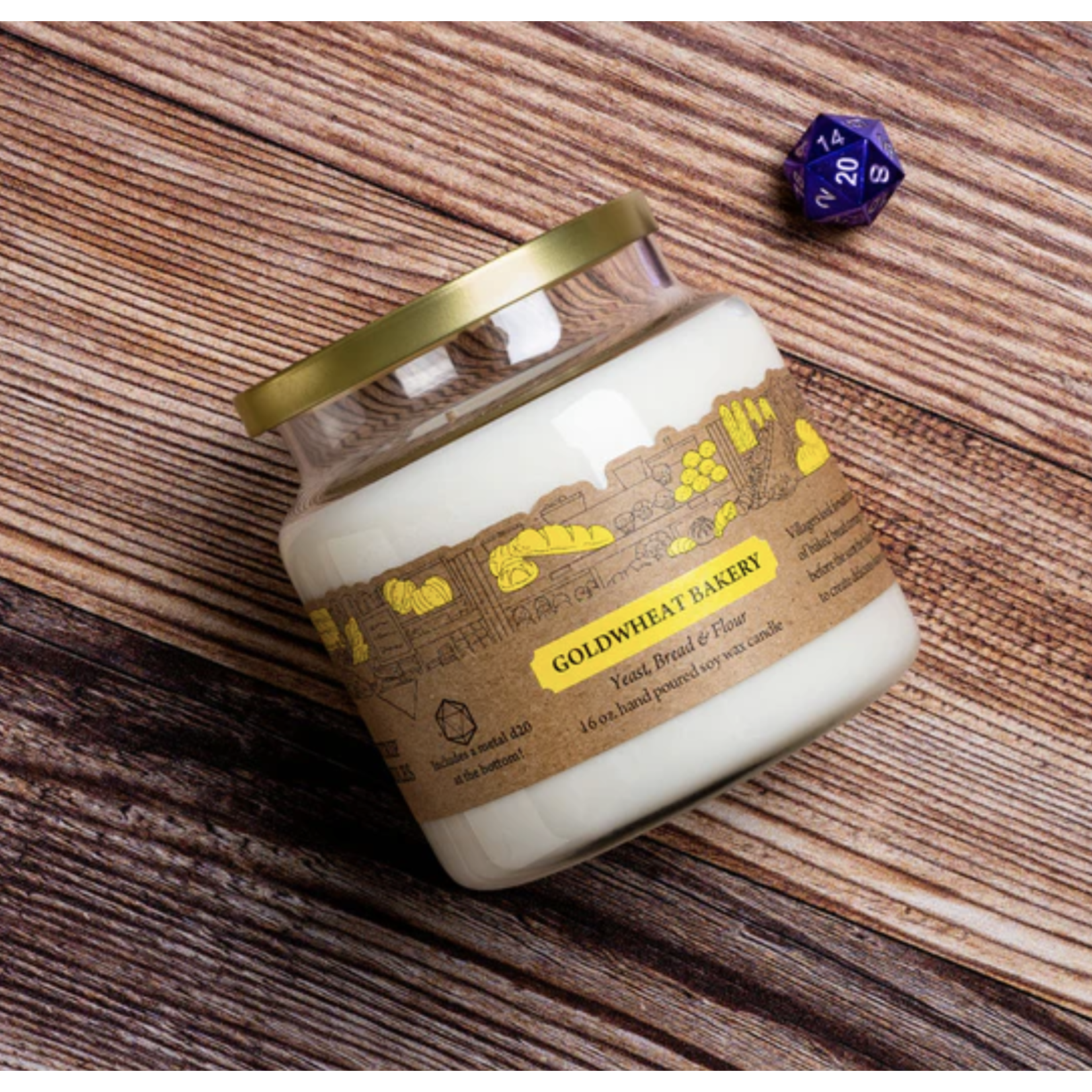 Goldwheat Bakery 16oz Candle