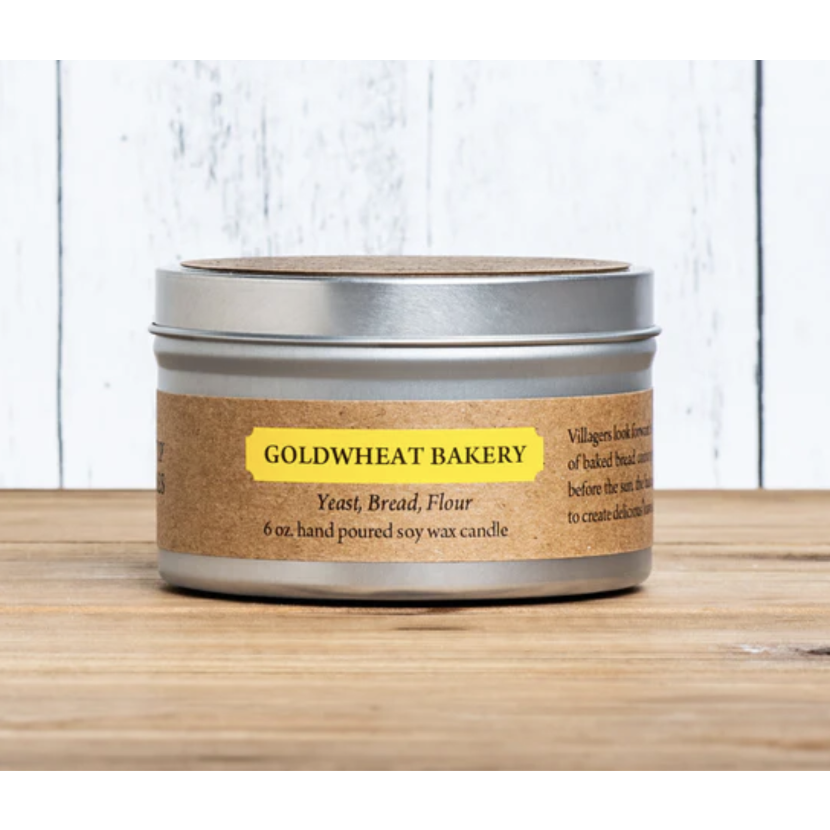 Goldwheat Bakery 6oz Candle
