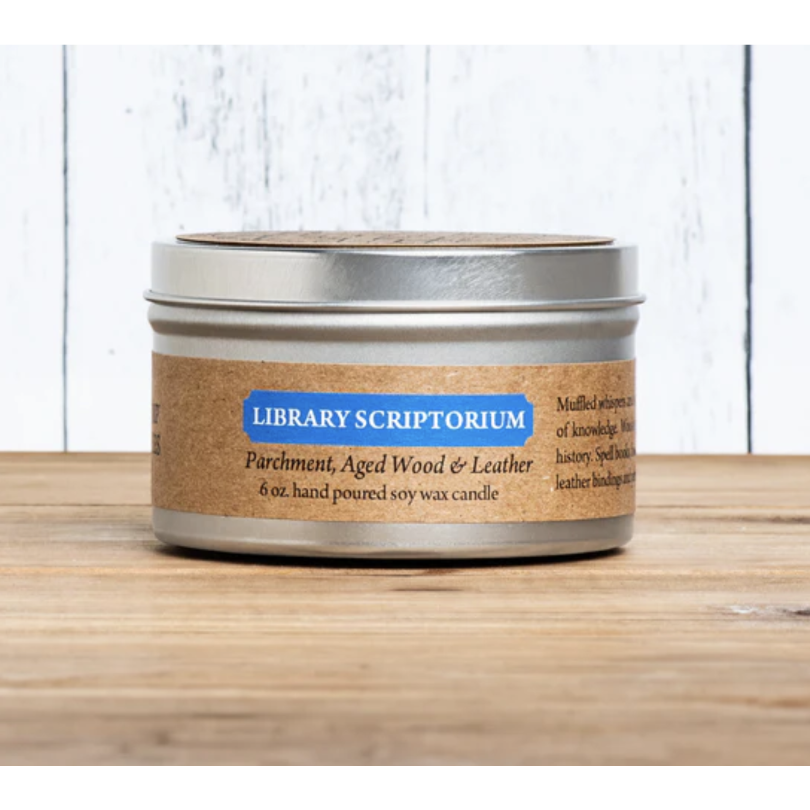 The Library Scriptorium 6oz Candle
