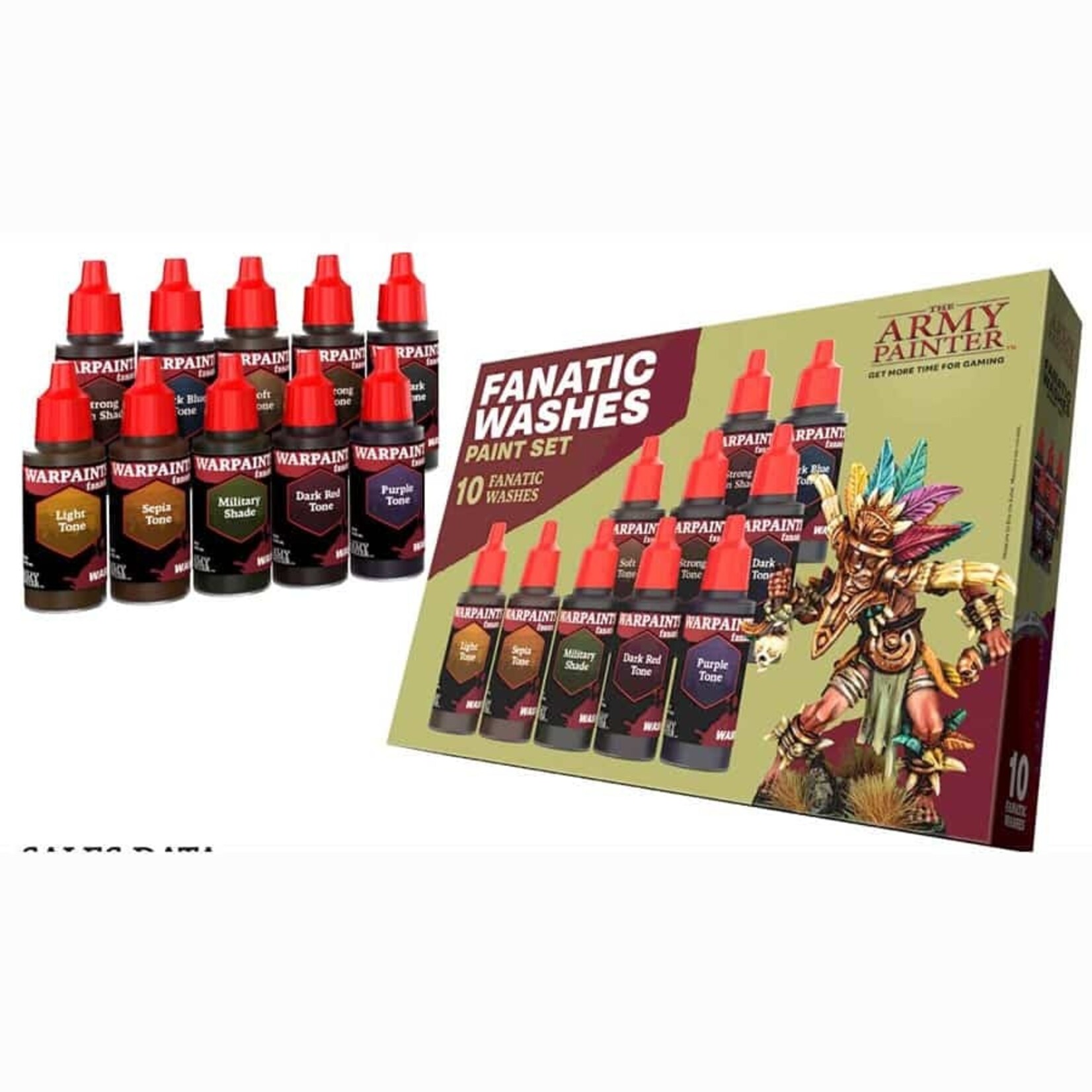 WARPAINTS FANATIC: WASHES PAINT SET