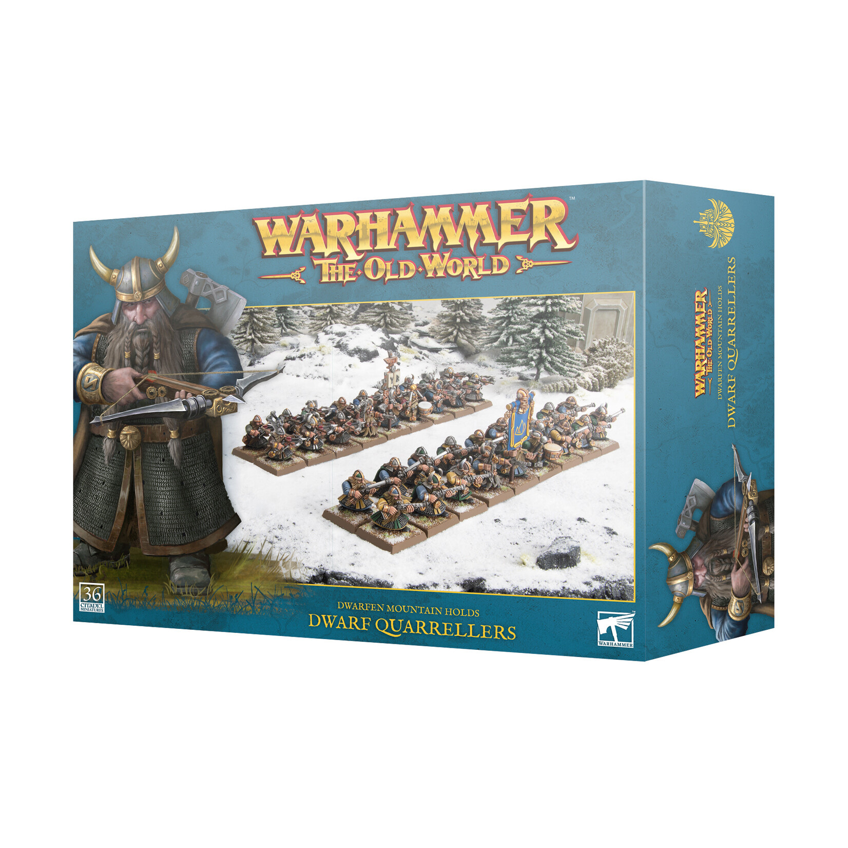 Games Workshop Dwarfen Mountain Holds Quarrelers (OLW)