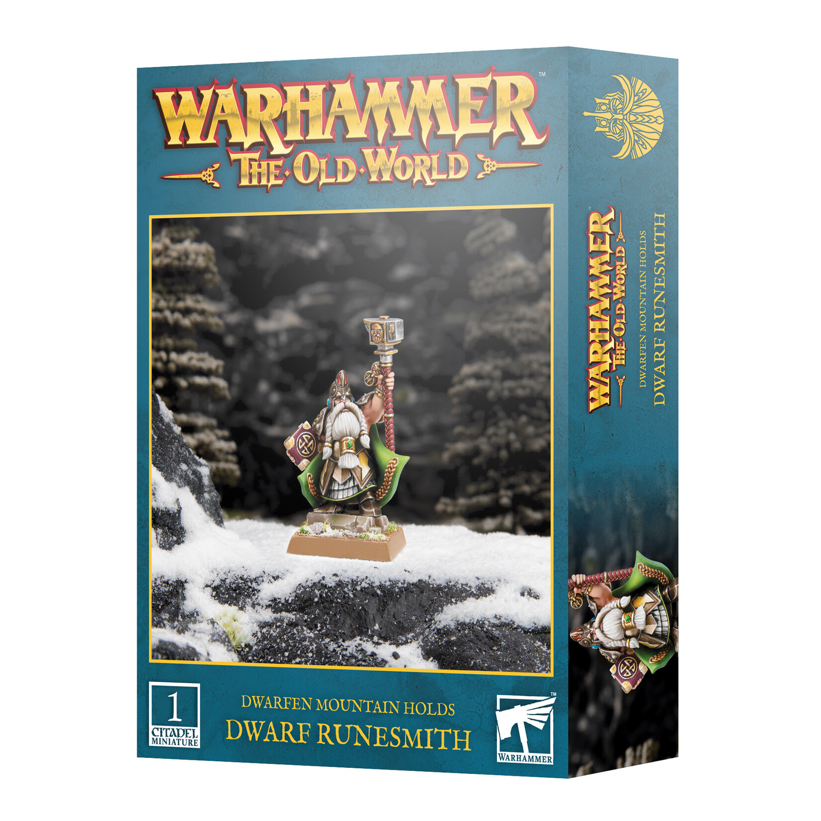 Games Workshop Dwarfen Mountain Holds Dwarf Runesmith (OLW)
