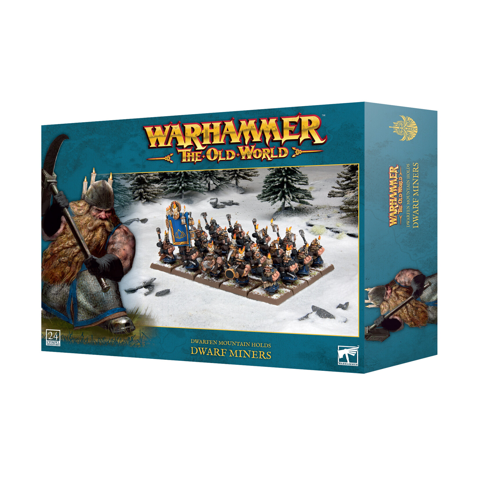 Games Workshop Dwarfen Mountain Holds Dwarf Miners (OLW)