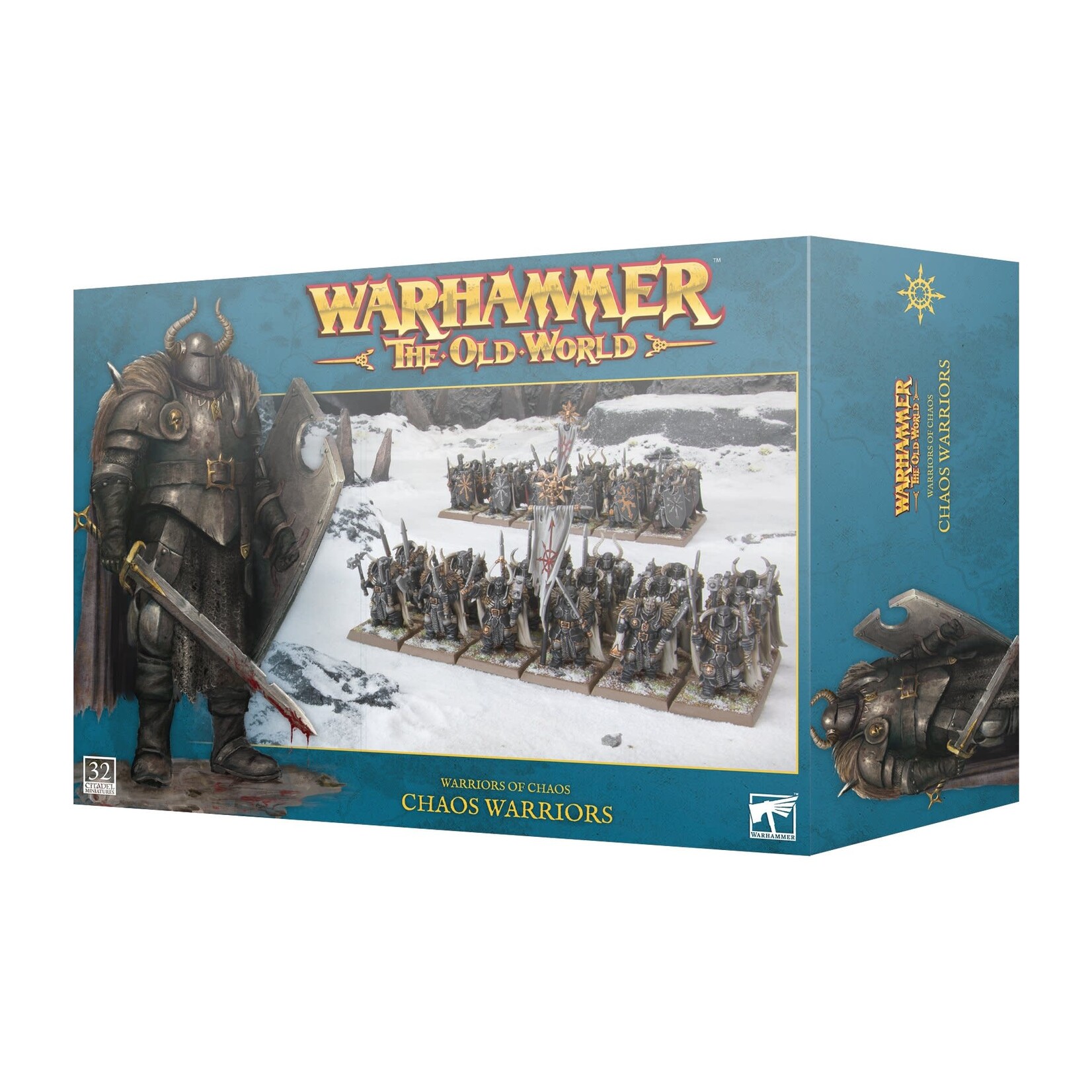 Games Workshop Warriors of Chaos Chaos Warriors  Battalion (OLW)