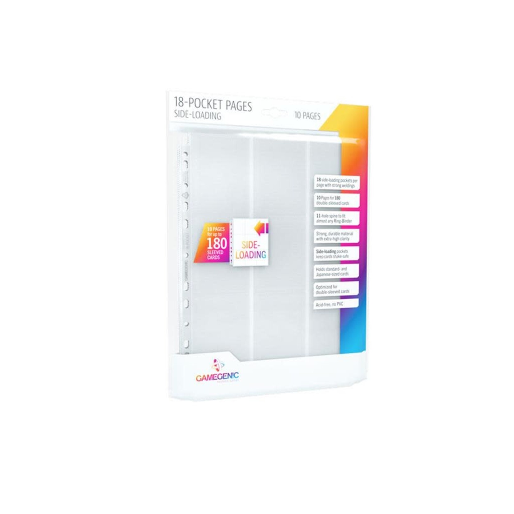 GameGenic 18-Pocket Pages Sideloading